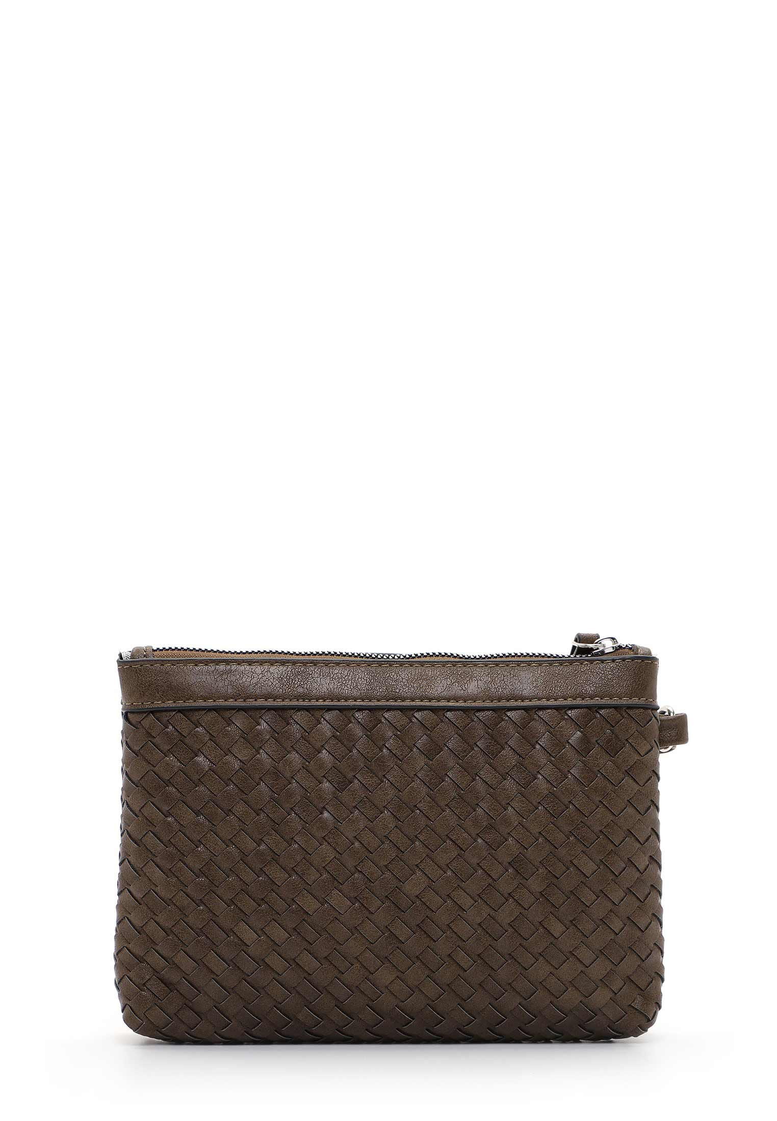 SURI FREY Kosmetiktasche Flecht Braun ML1013951 mud 951