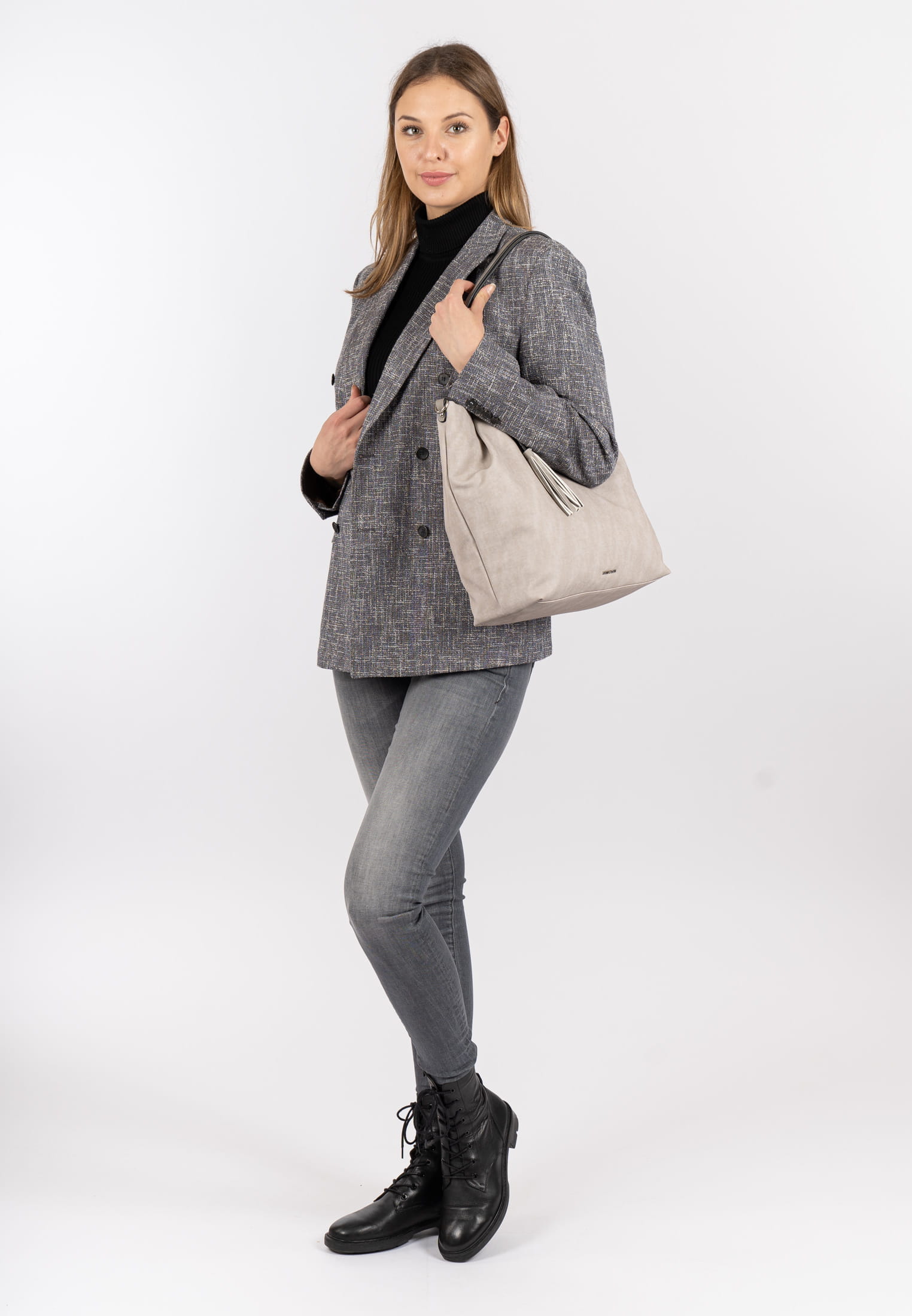 EMILY & NOAH Shopper Elke groß Grau 62792810 lightgrey 810