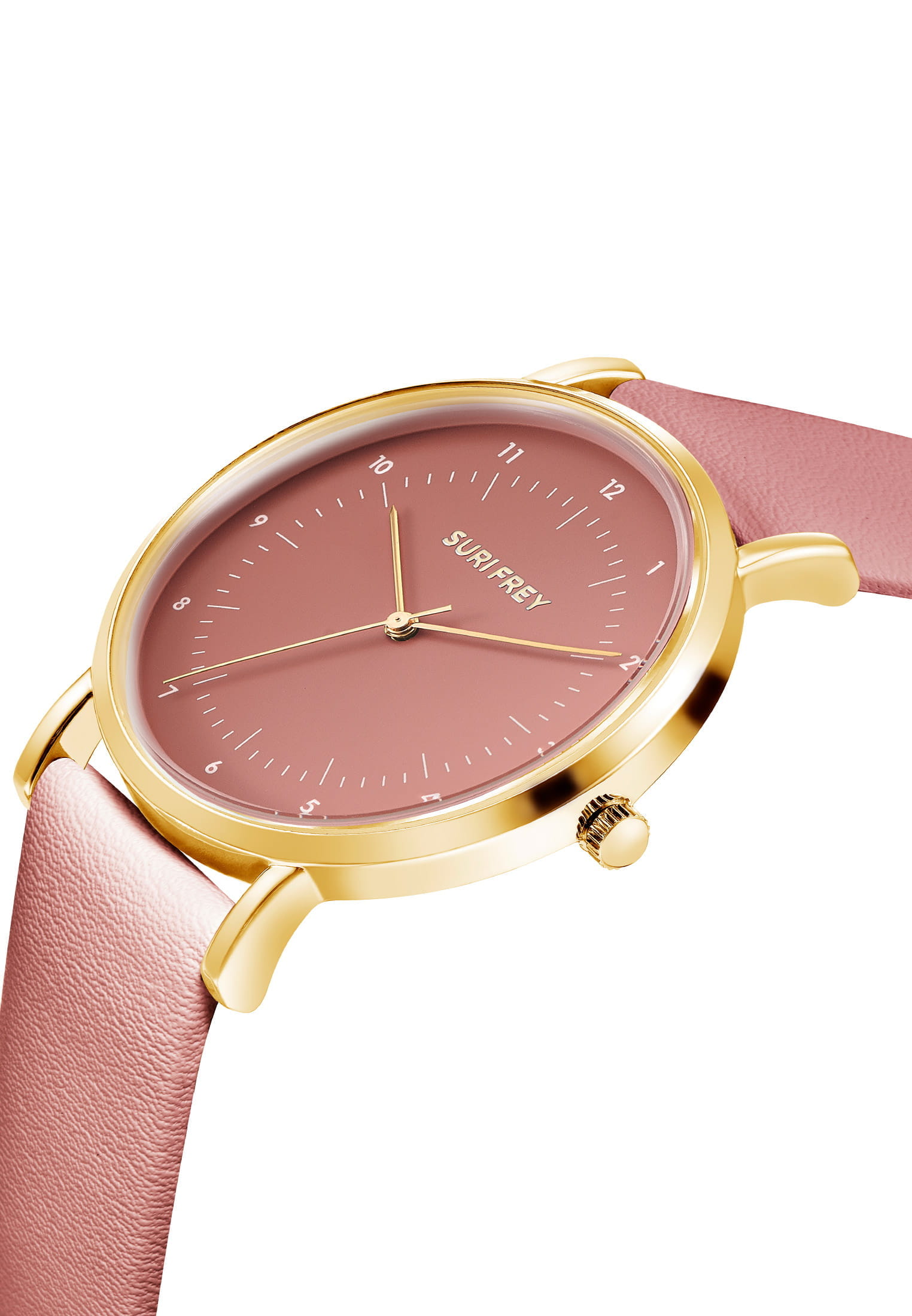 6078_05 SURI FREY Damenuhr SFY Sophy Pink 6078 altrosa