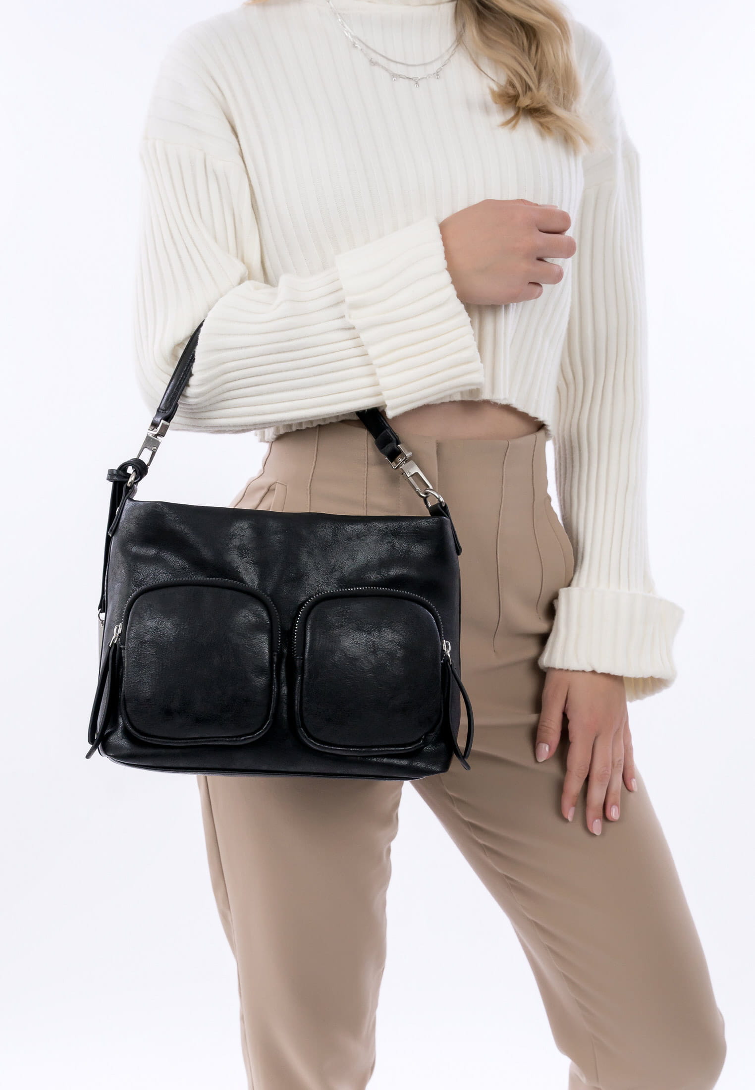 14412100_04 SURI FREY Beutel SFY Carly klein Schwarz 14412100 black 100