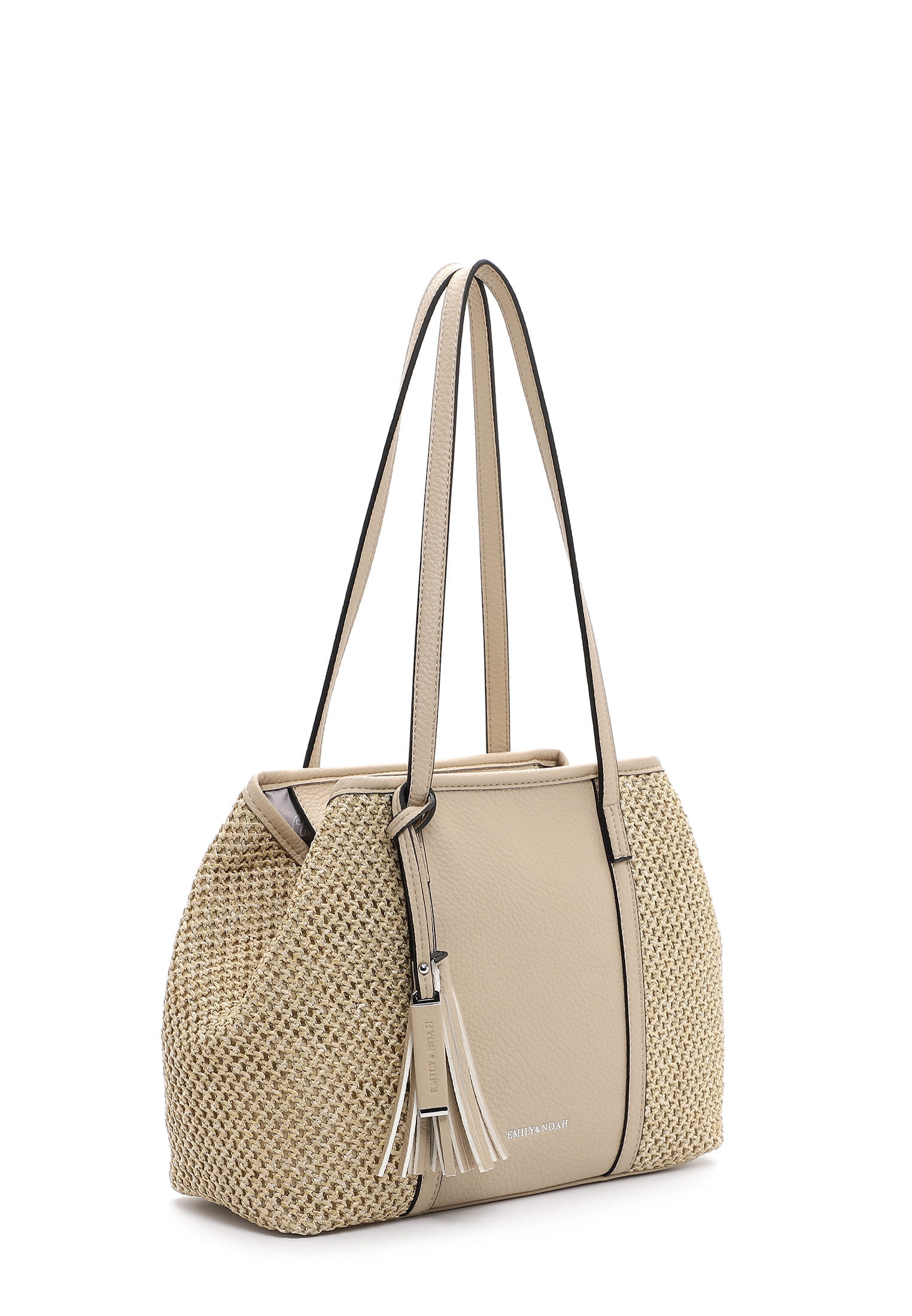 EMILY & NOAH Shopper E&N Babette mittel Beige 64282420 sand 420