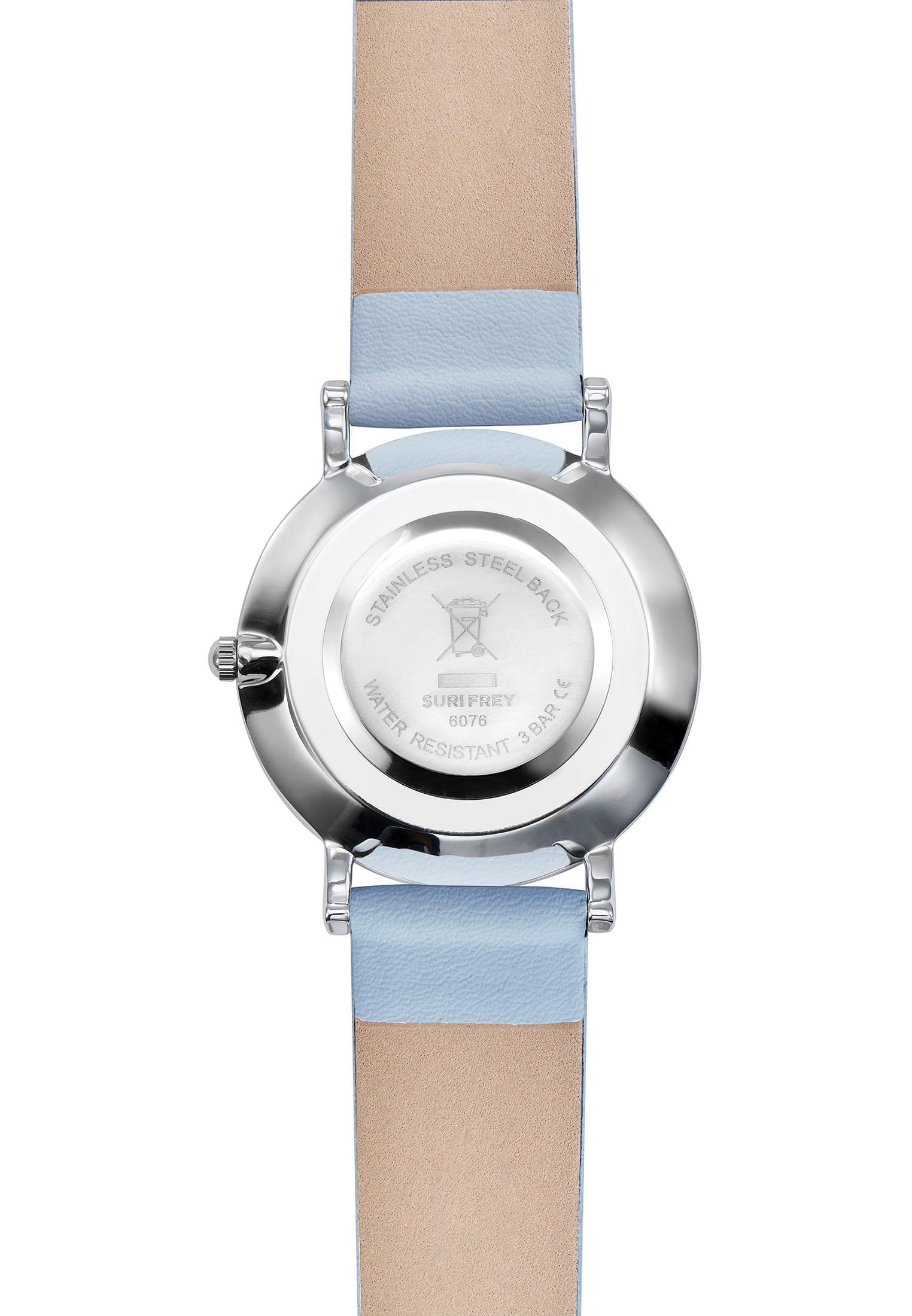 6076_07 SURI FREY Damenuhr SFY Sophy Blau 6076 hellblau