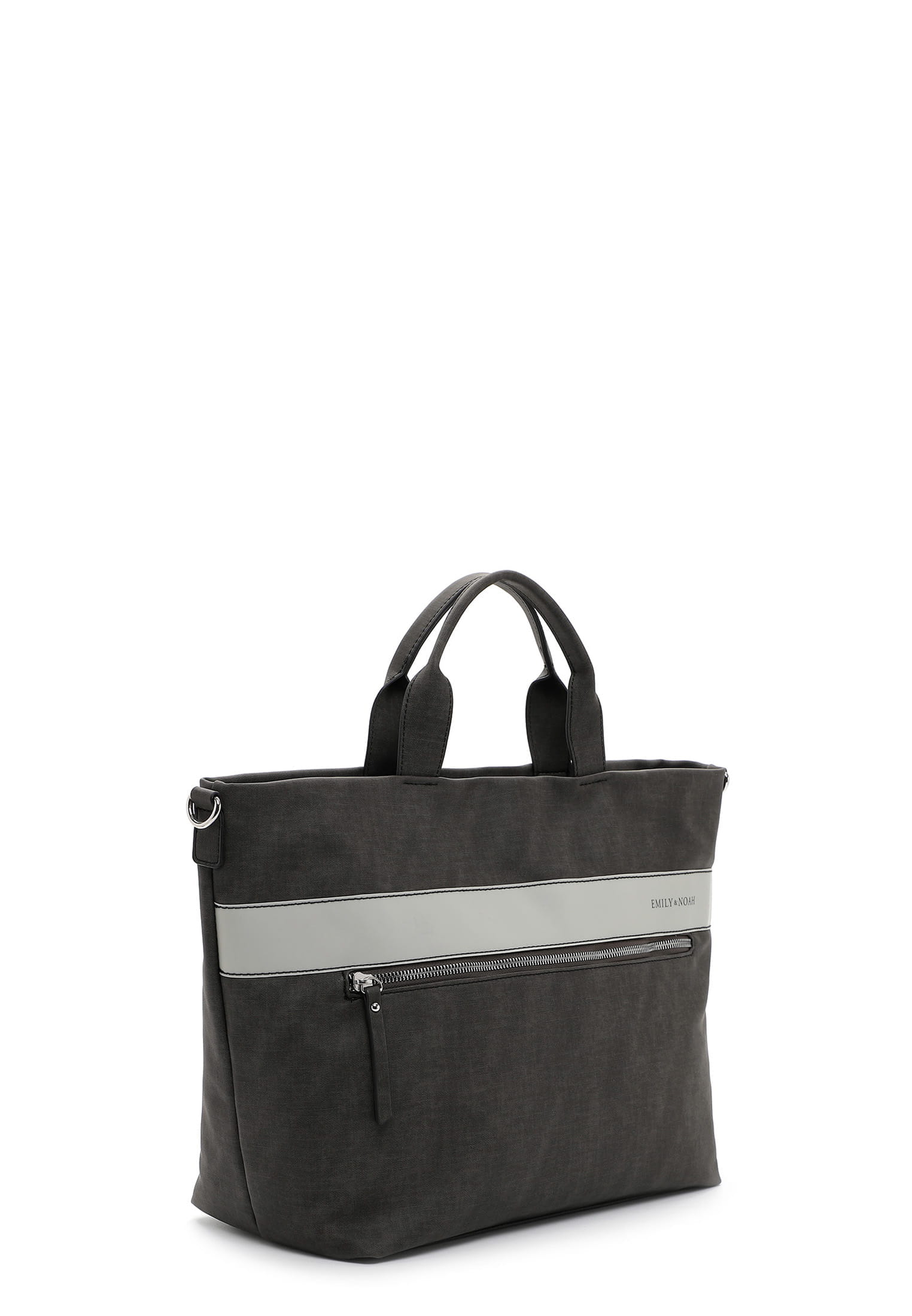 EMILY & NOAH Shopper E&N Bonnie groß Grau 64345840 darkgrey 840