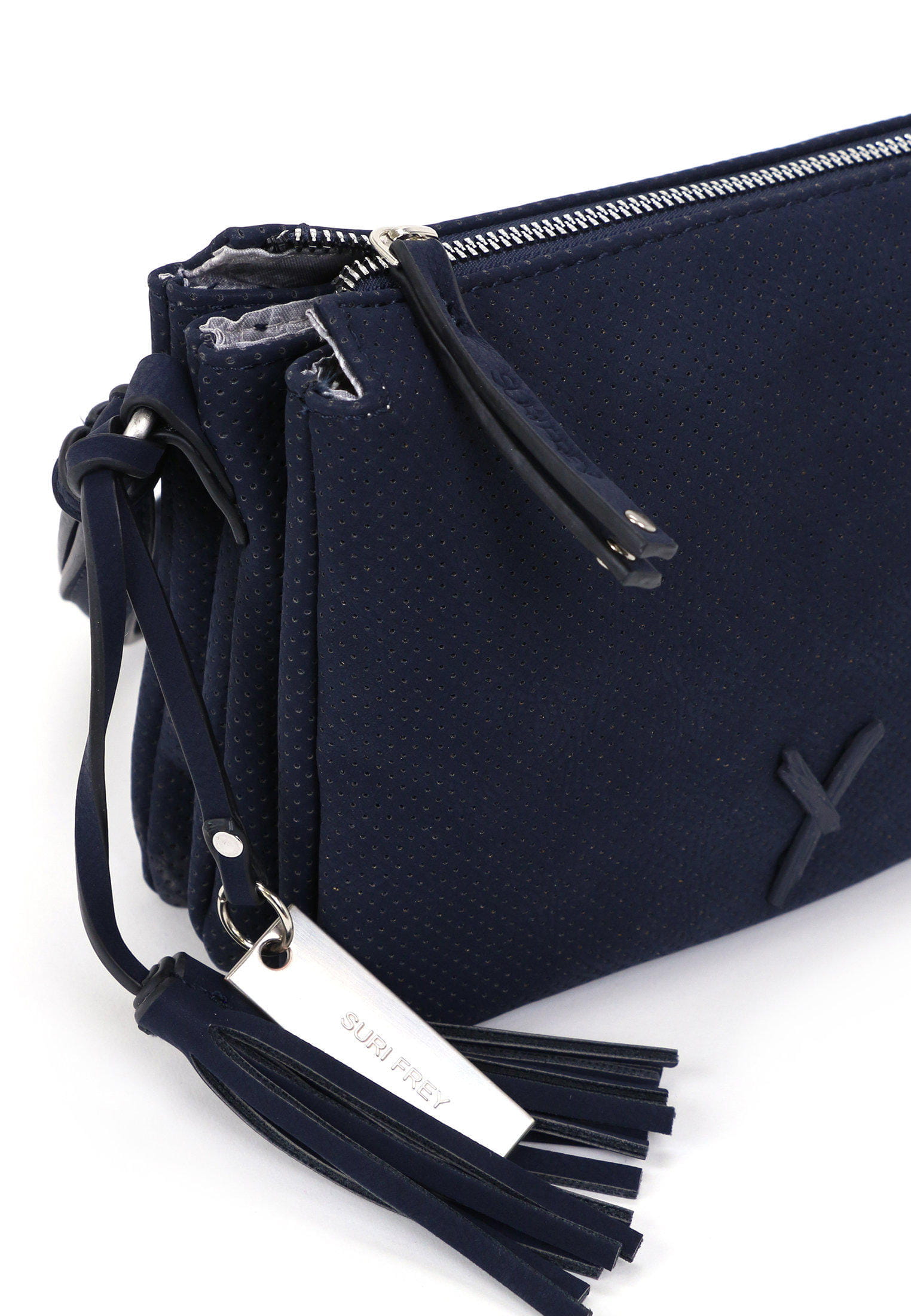 12401500_06 SURI FREY Umhängetasche Romy Basic klein Blau 12401500 blue 500