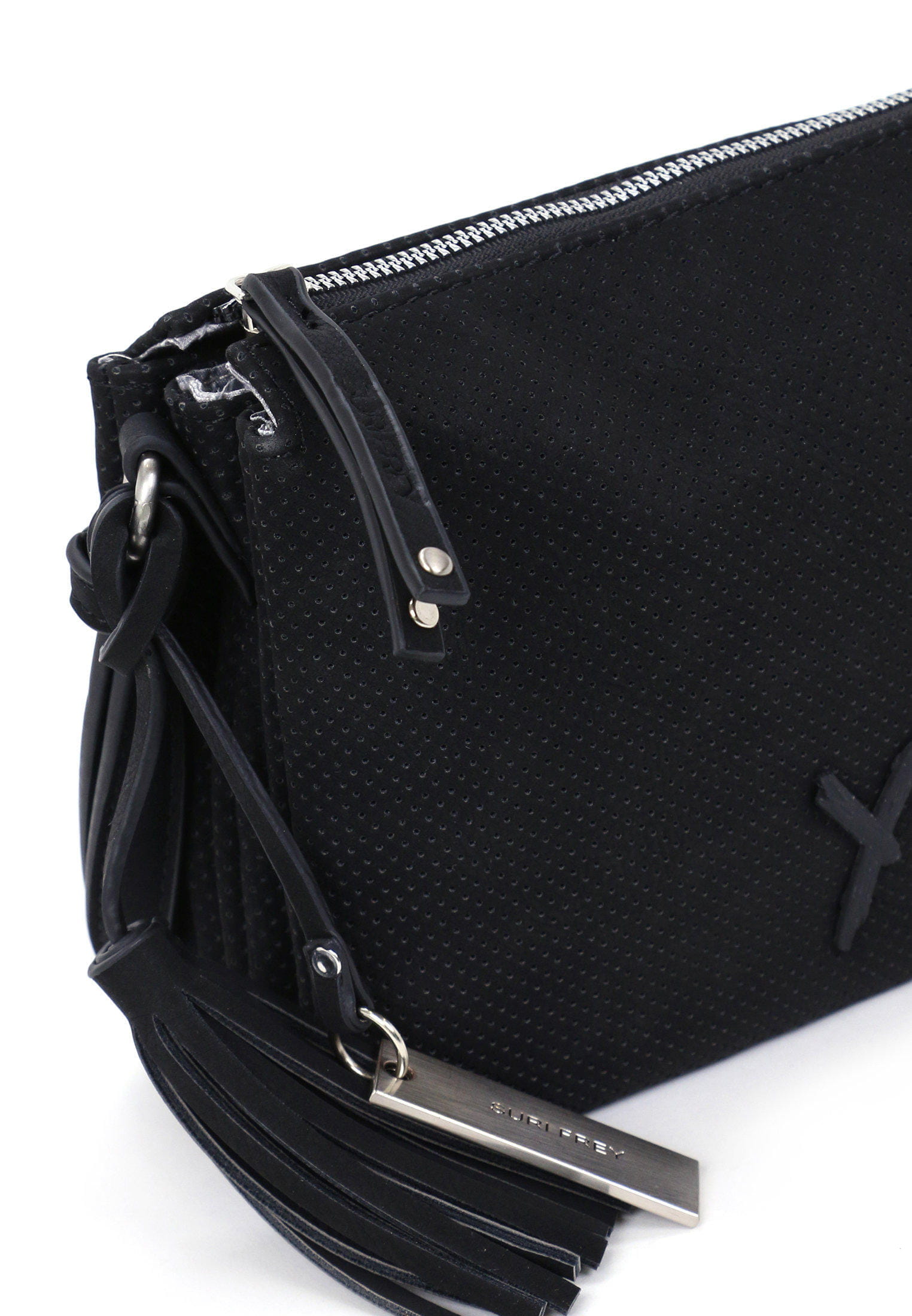 12401100_06 SURI FREY Umhängetasche Romy Basic klein Schwarz 12401100 black 100