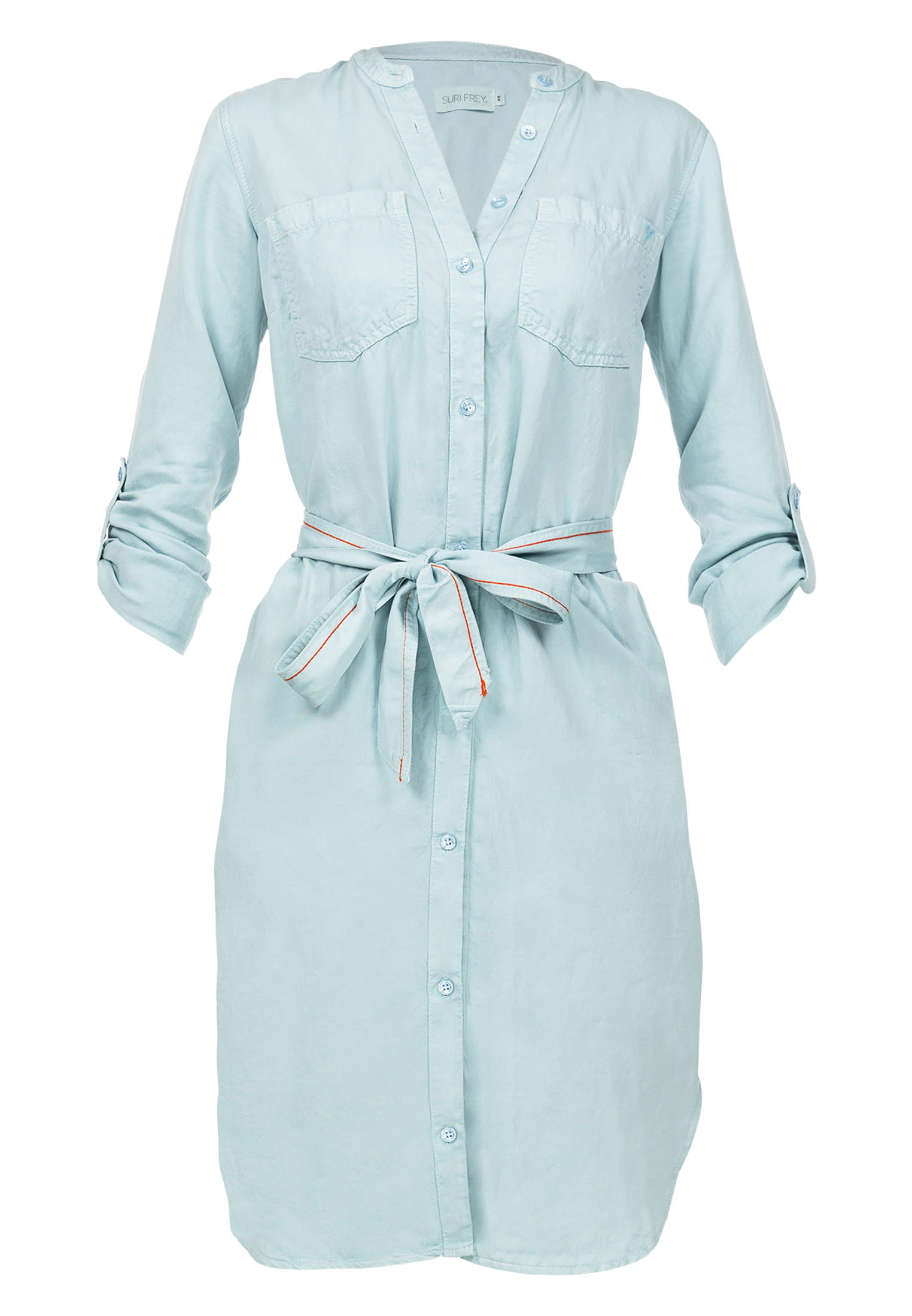 SURI FREY Blusenkleid im Jeanslook Freyday Blau SFW10007-XS-530 XS