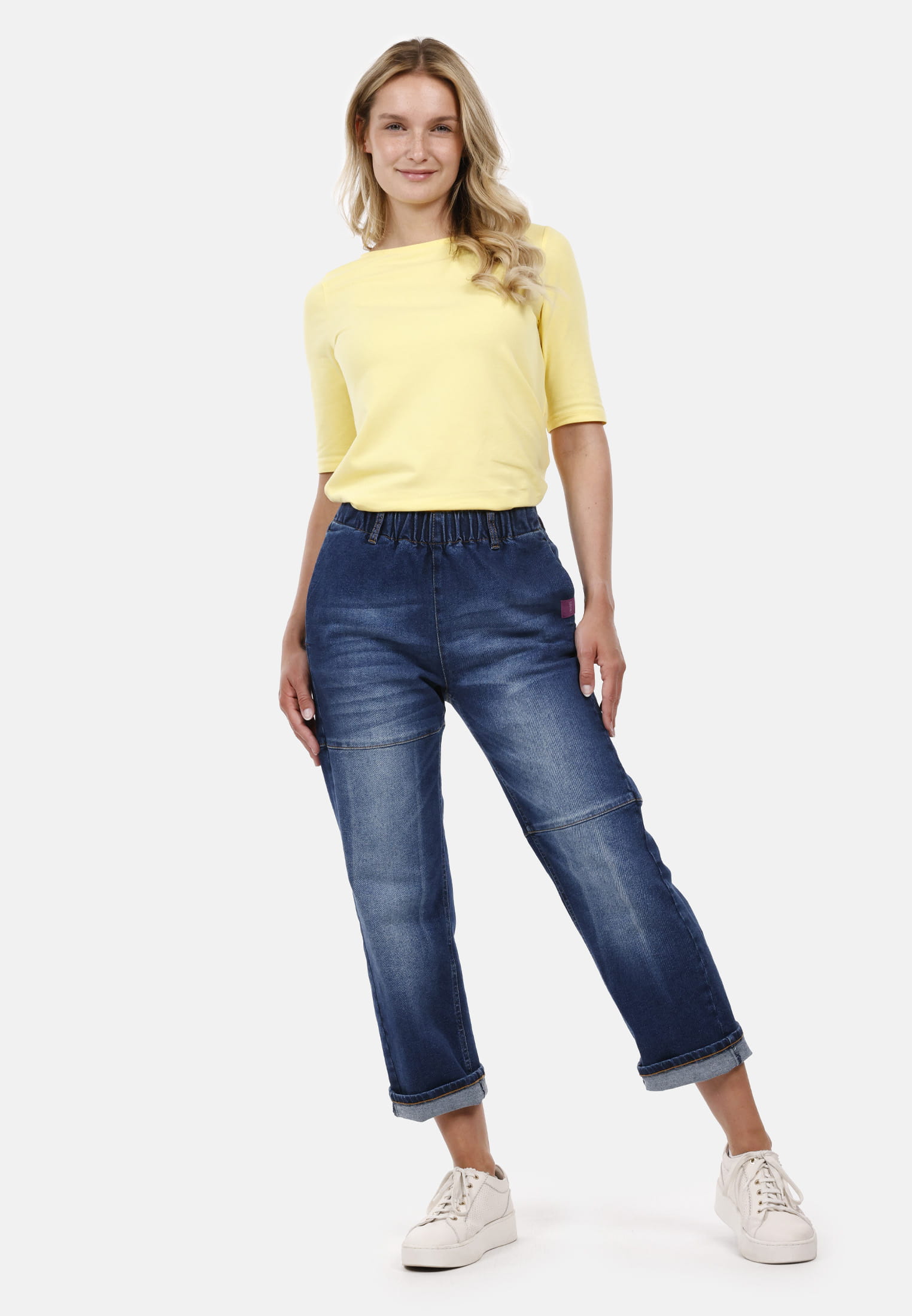 SURI FREY Jeans mit elastischem Bund SFY Freyday Blau SFW10033-L-500 L