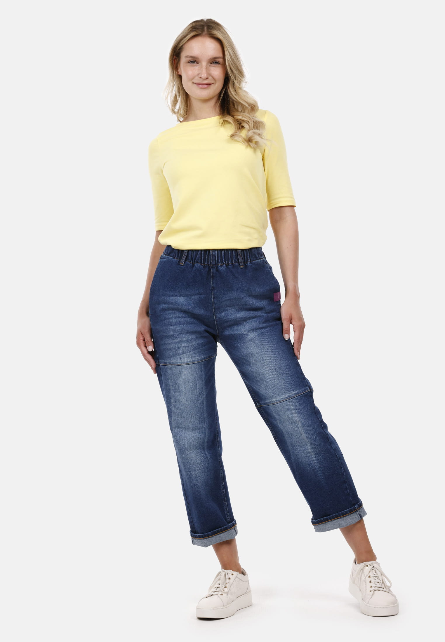 SFW10033-L-500_02 SURI FREY Jeans mit elastischem Bund SFY Freyday Blau SFW10033-L-500 L