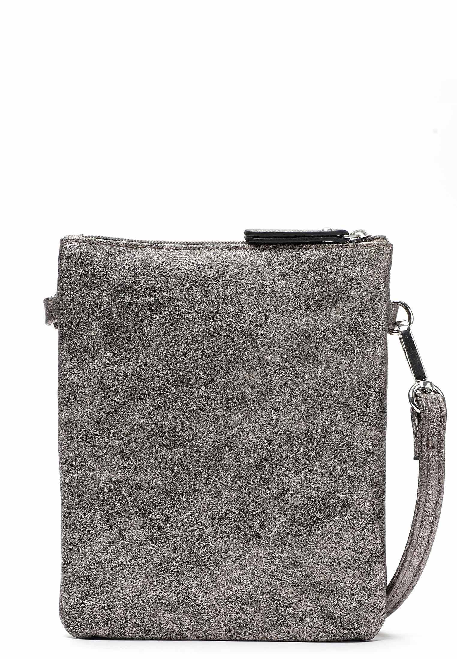 EMILY & NOAH Handtasche mit Reißverschluss Emma Silber 60392833 darksilver 833