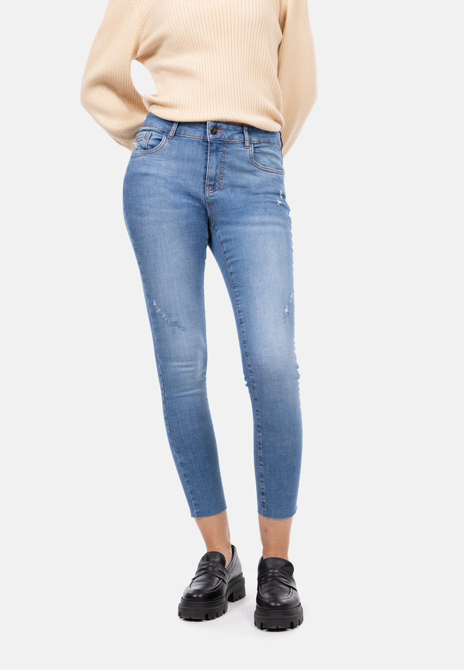 SURI FREY Skinny Jeans SFY Freyday Blau SFW10035-XS-512 XS