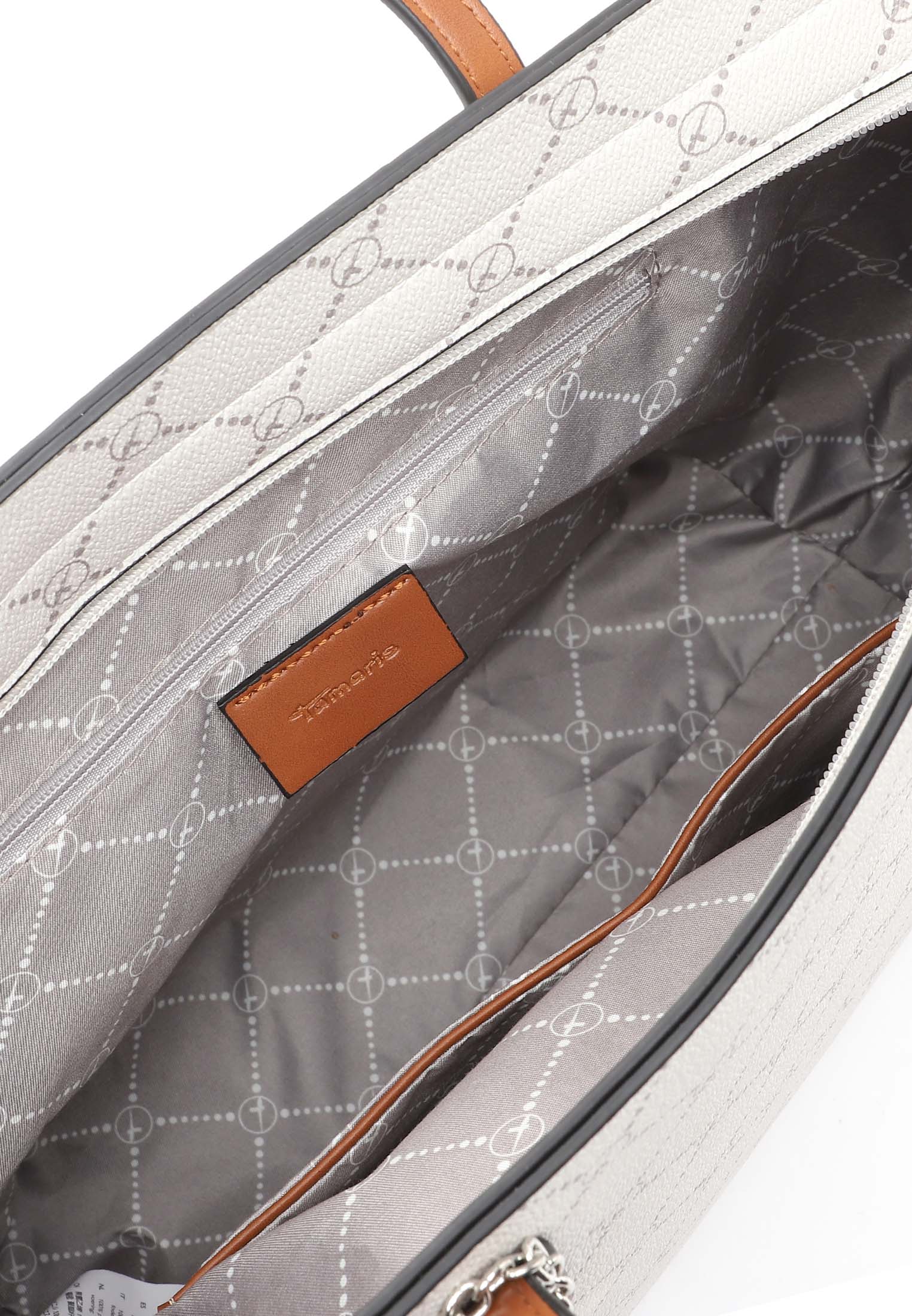 30107320_07 Tamaris Shopper TAS Anastasia groß Grau 30107320 ecru 320