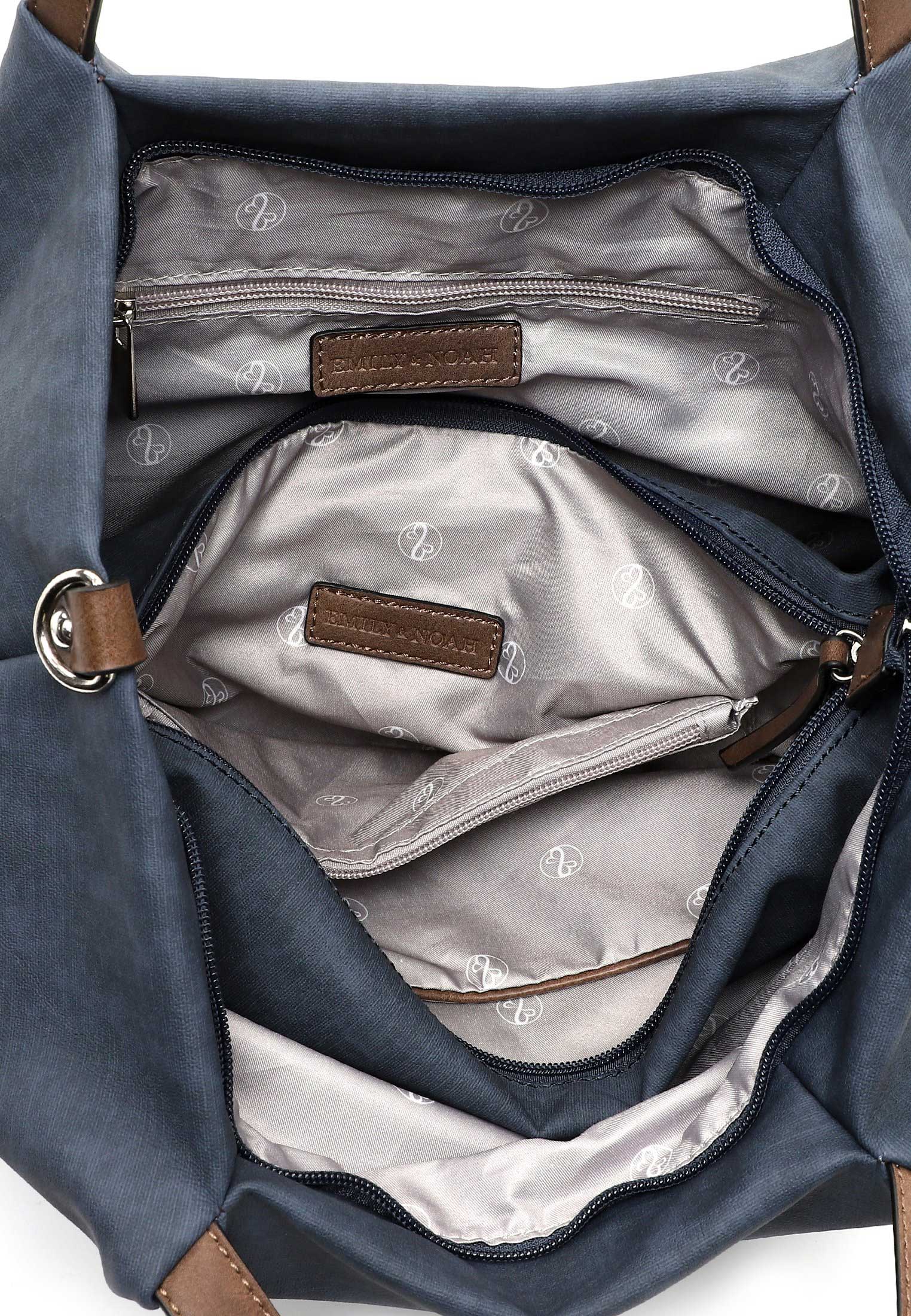 62792509_07 EMILY & NOAH Shopper Elke groß Blau 62792509 blue/taupe 509
