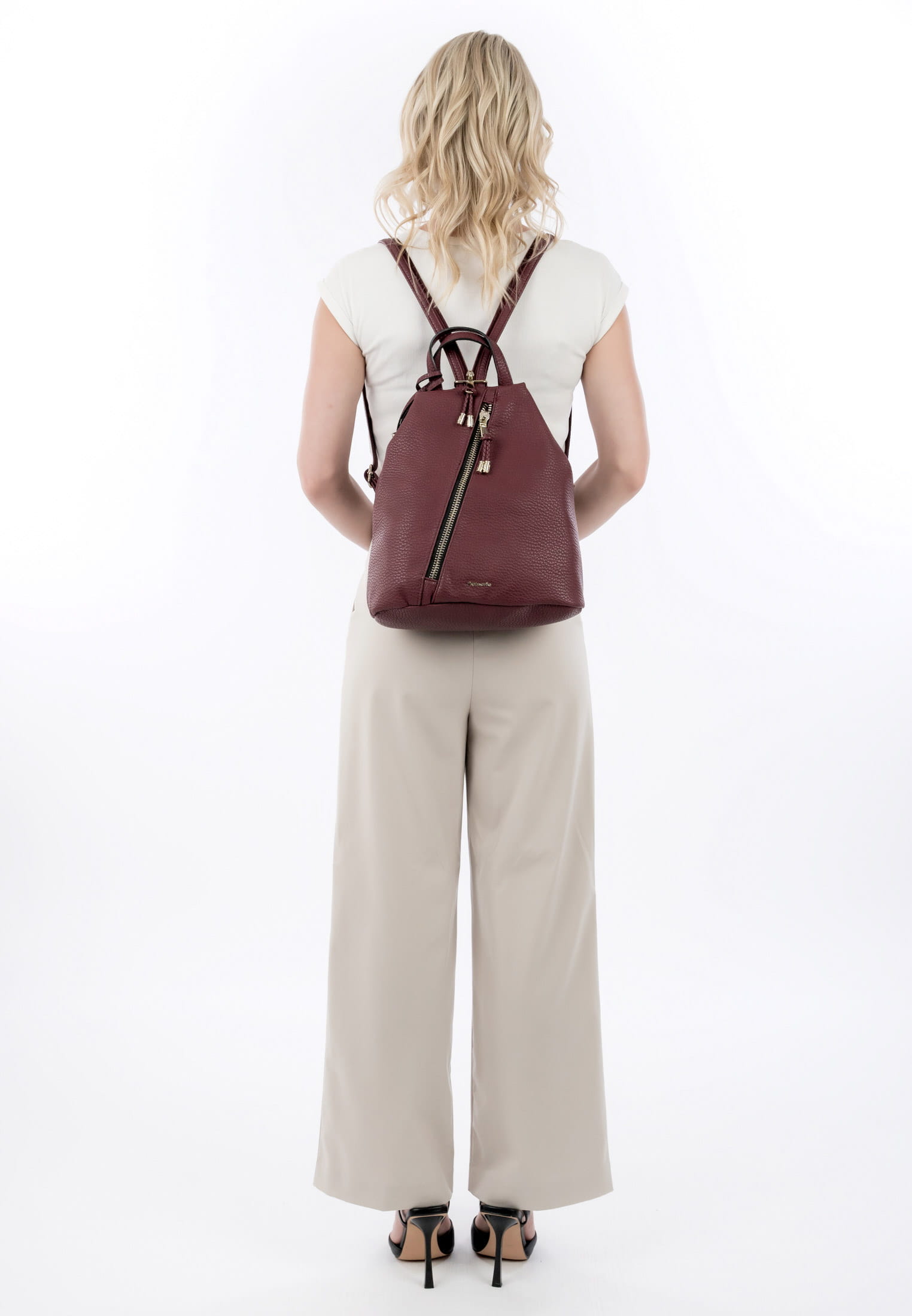 Tamaris Rucksack TAS Carissa mittel Rot 33187643 darkwine 643