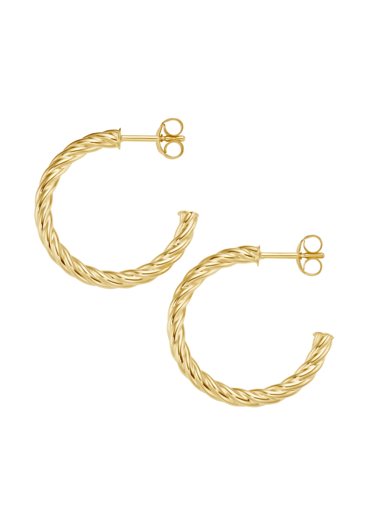 210003691002_06 SURI FREY Ohrstecker SFY Curly groß Gold 210003691002 gelbgold 002