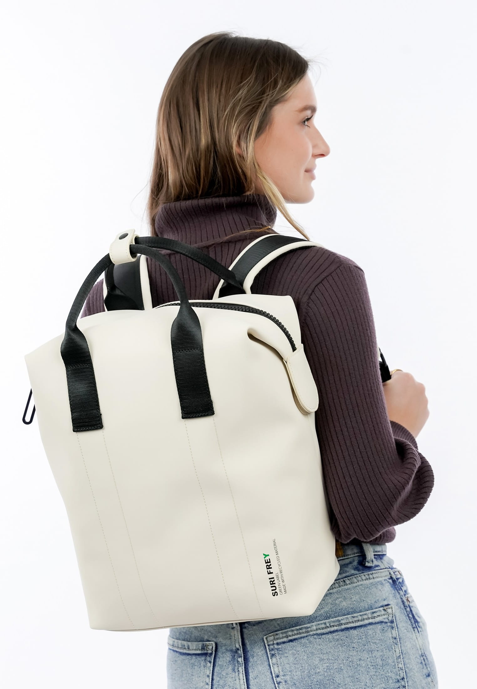 SURI FREY Rucksack SFY SURI Green Label Jenny groß Beige 19055470 cream 470