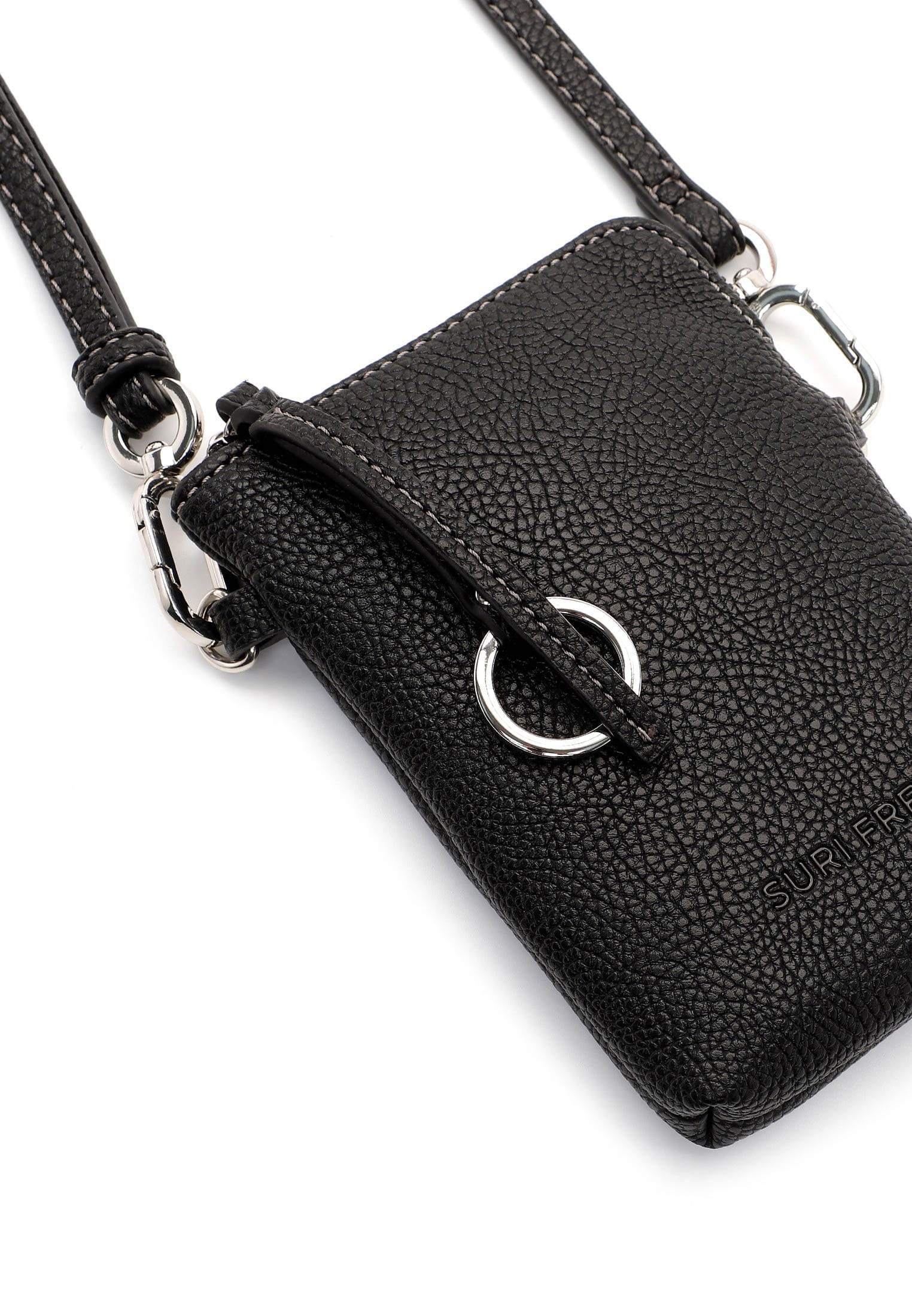 13607100_08 SURI FREY Handyetui Debby Schwarz 13607100 black 100