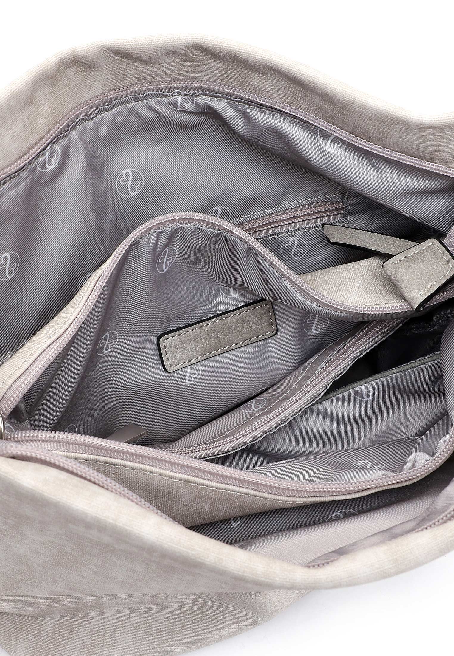 62790810_07 EMILY & NOAH Beutel Elke mittel Grau 62790810 lightgrey 810