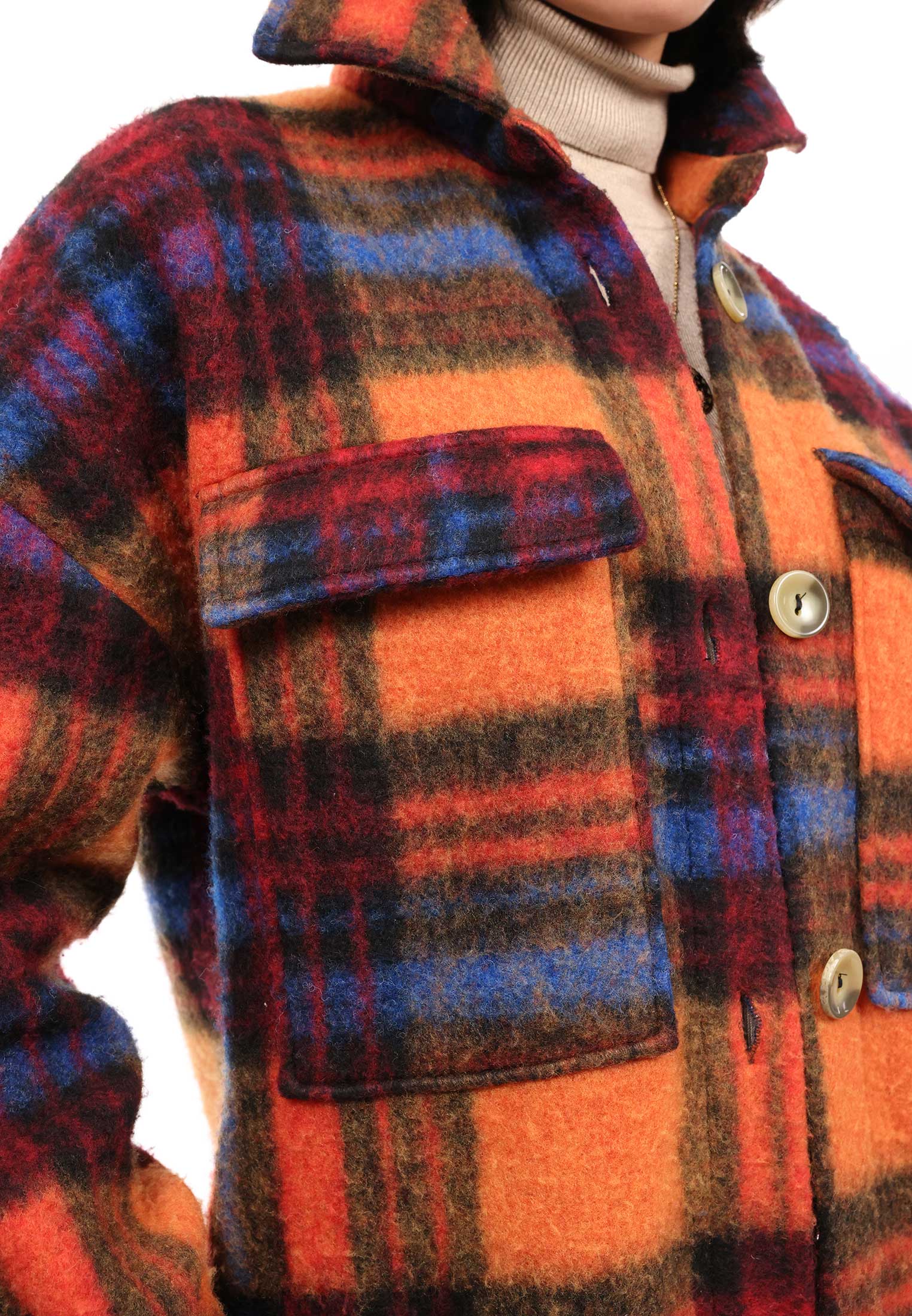 SURI FREY Wollmantel Freyday Orange SFW10013-S-610 S