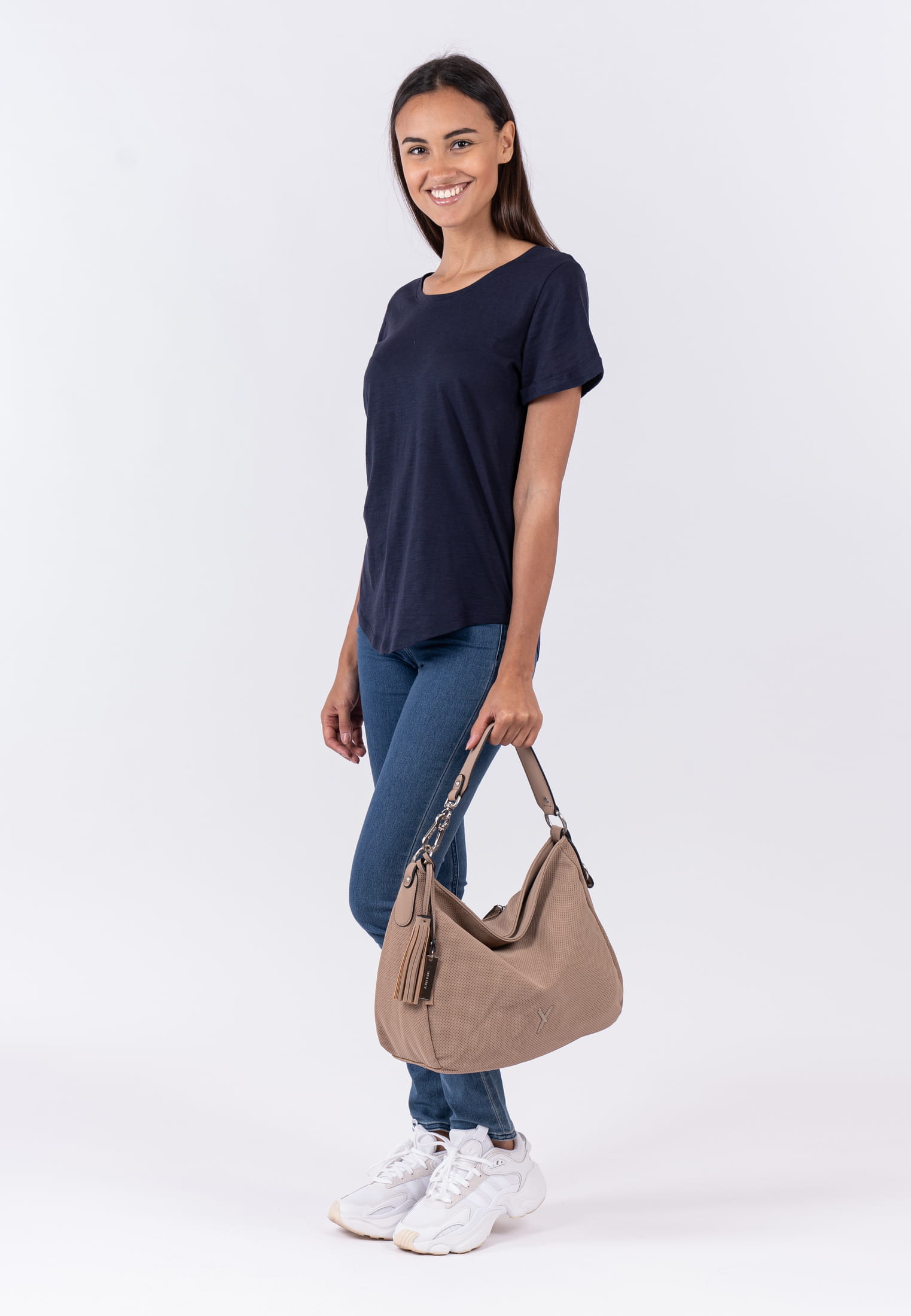 12403420_02 SURI FREY Beutel Romy Basic mittel Beige 12403420 sand 420