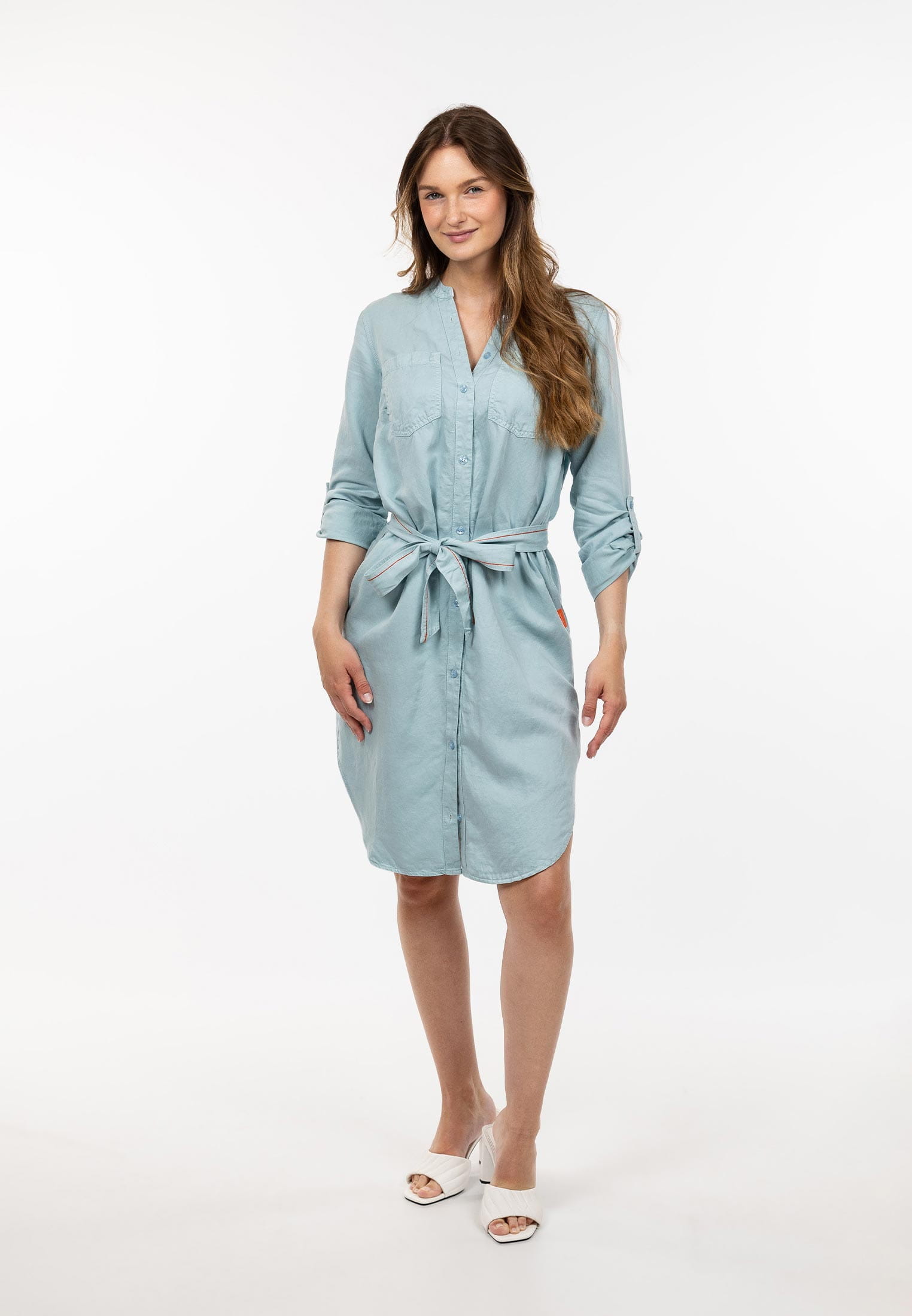 SFW10007-XL-530_02 SURI FREY Blusenkleid im Jeanslook Freyday Blau SFW10007-XL-530 XL
