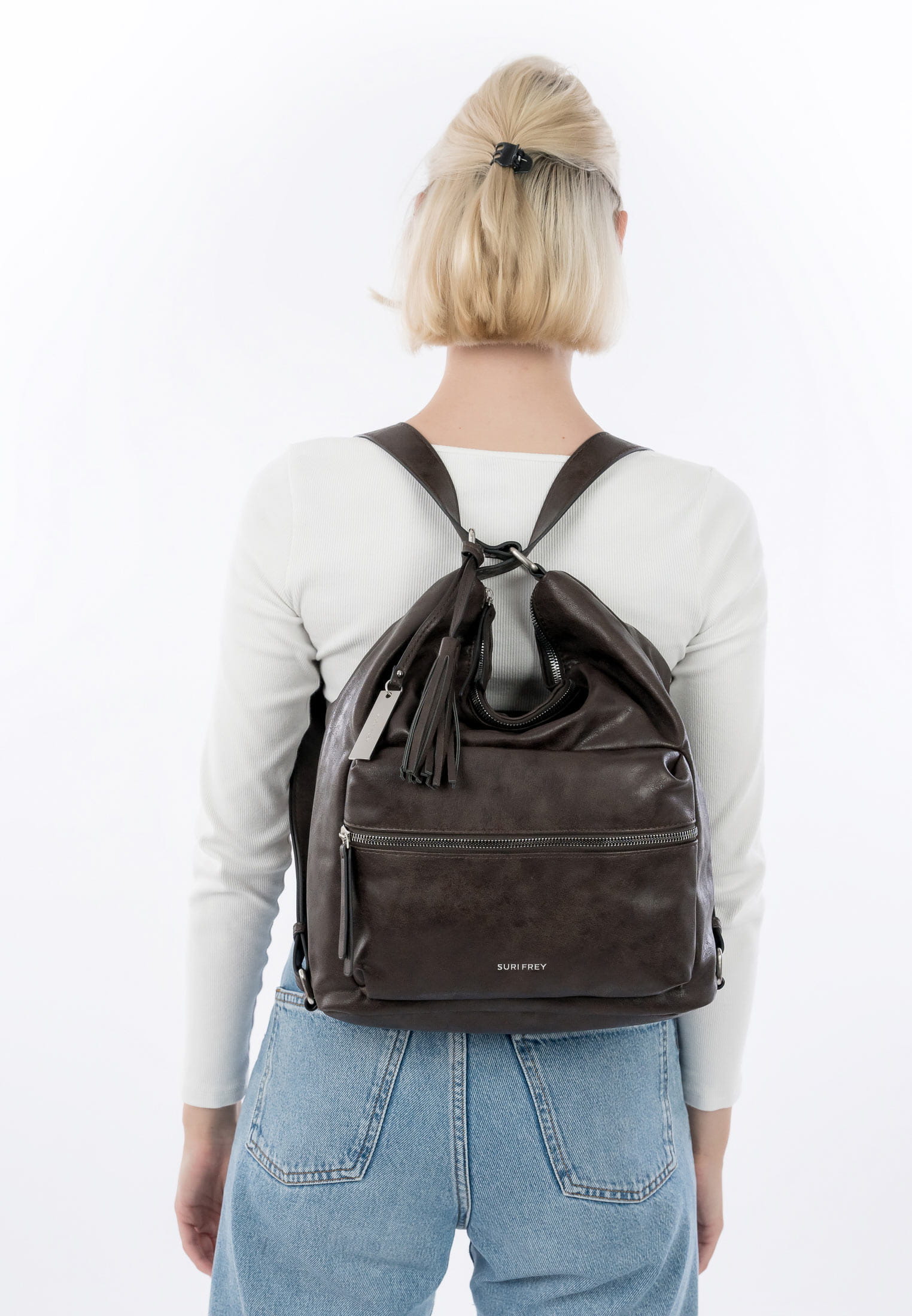 SURI FREY Rucksack SFY Carly groß Braun 14416200 brown 200