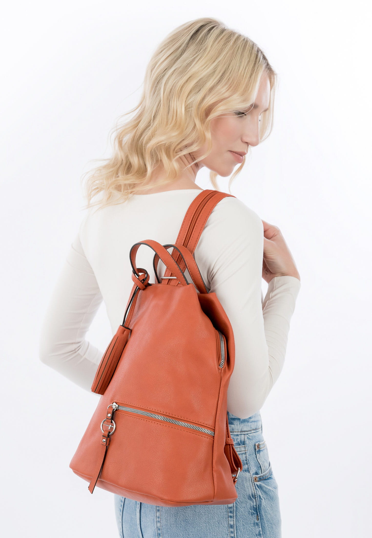 Tamaris Rucksack TAS Nele mittel Rot 32804624 rust 624