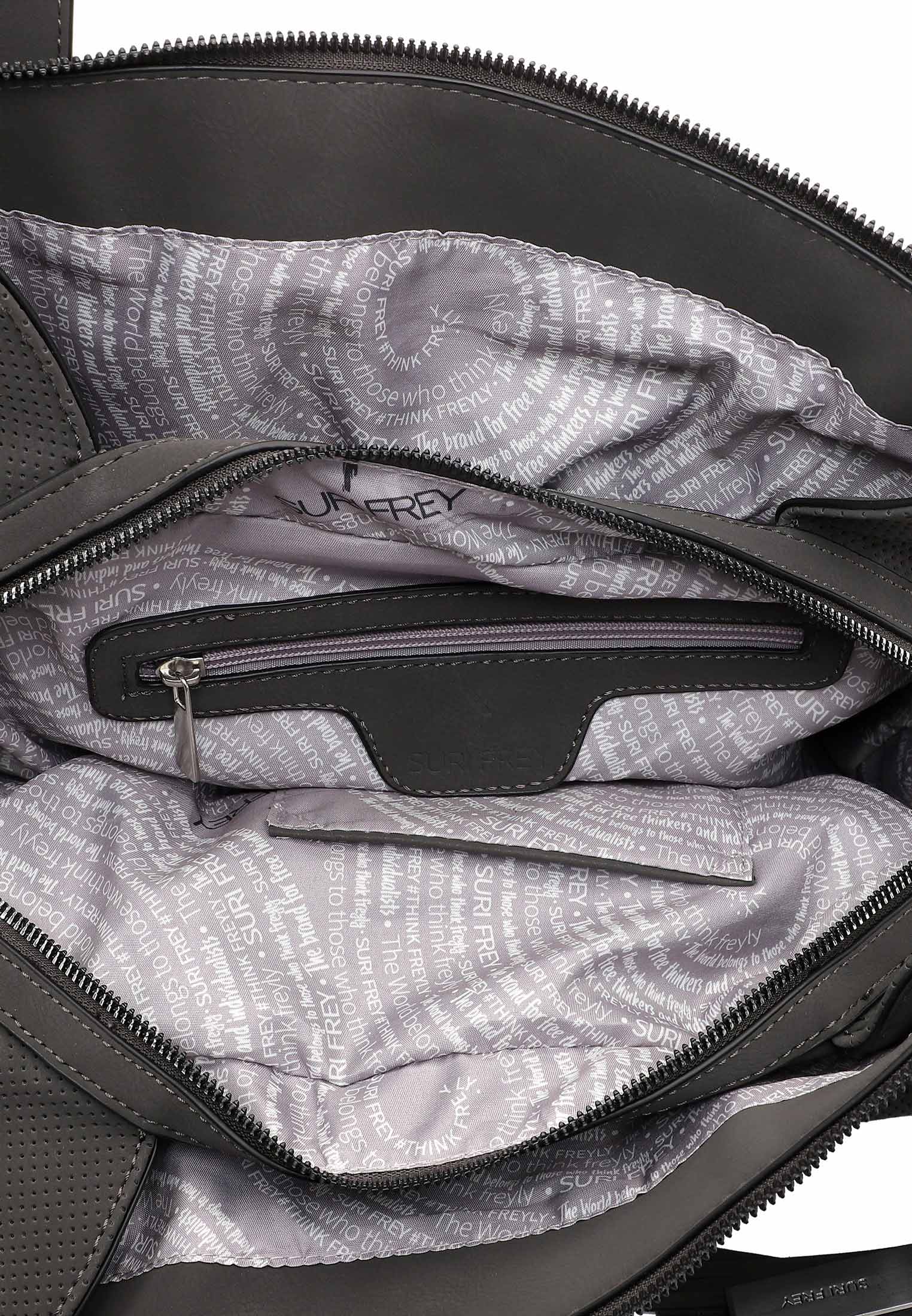 SURI FREY Shopper Romy mittel Grau 12409840 darkgrey 840