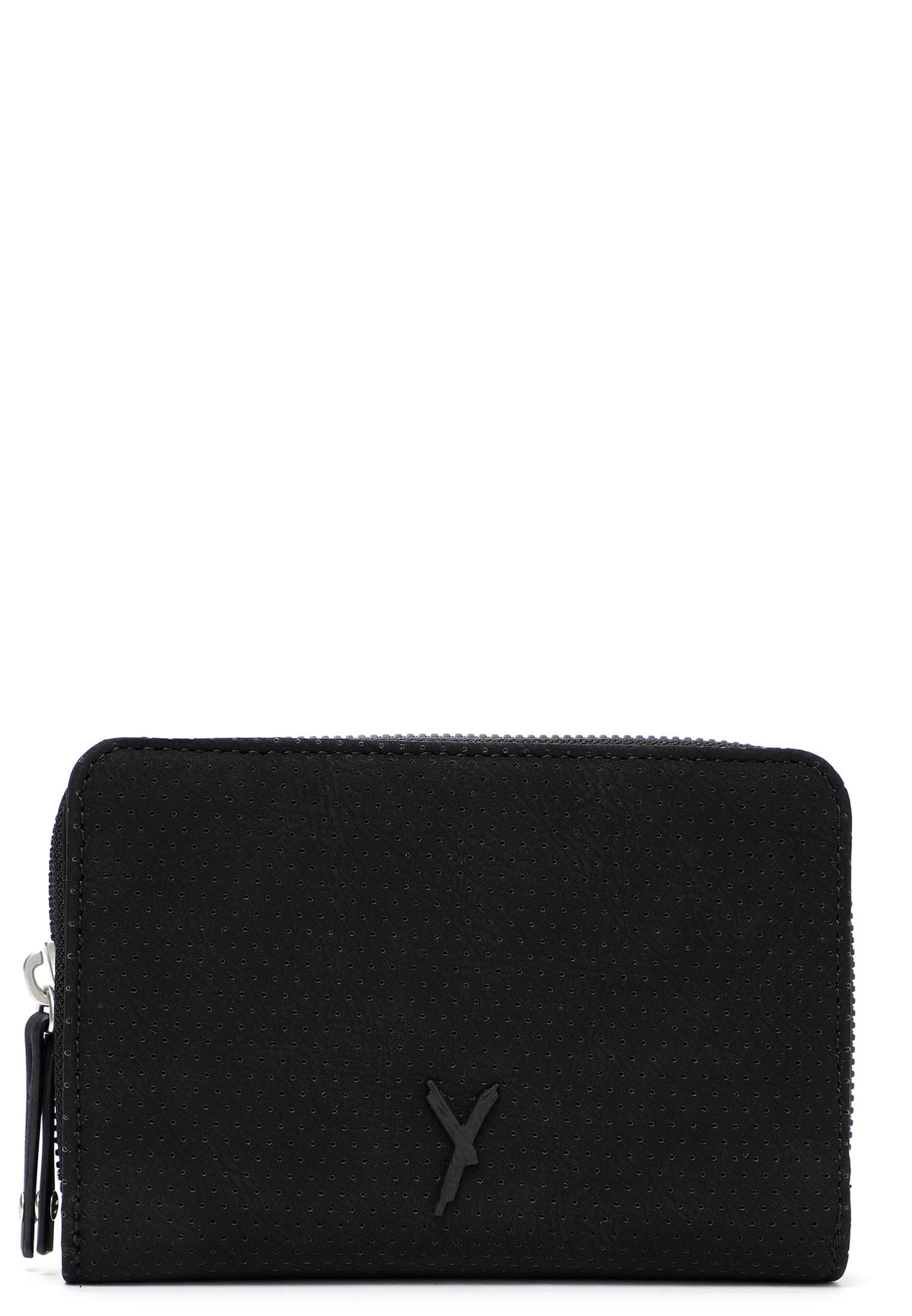 12406100_01 SURI FREY Geldbörse mit Reißverschluss Romy Basic Schwarz 12406100 black 100