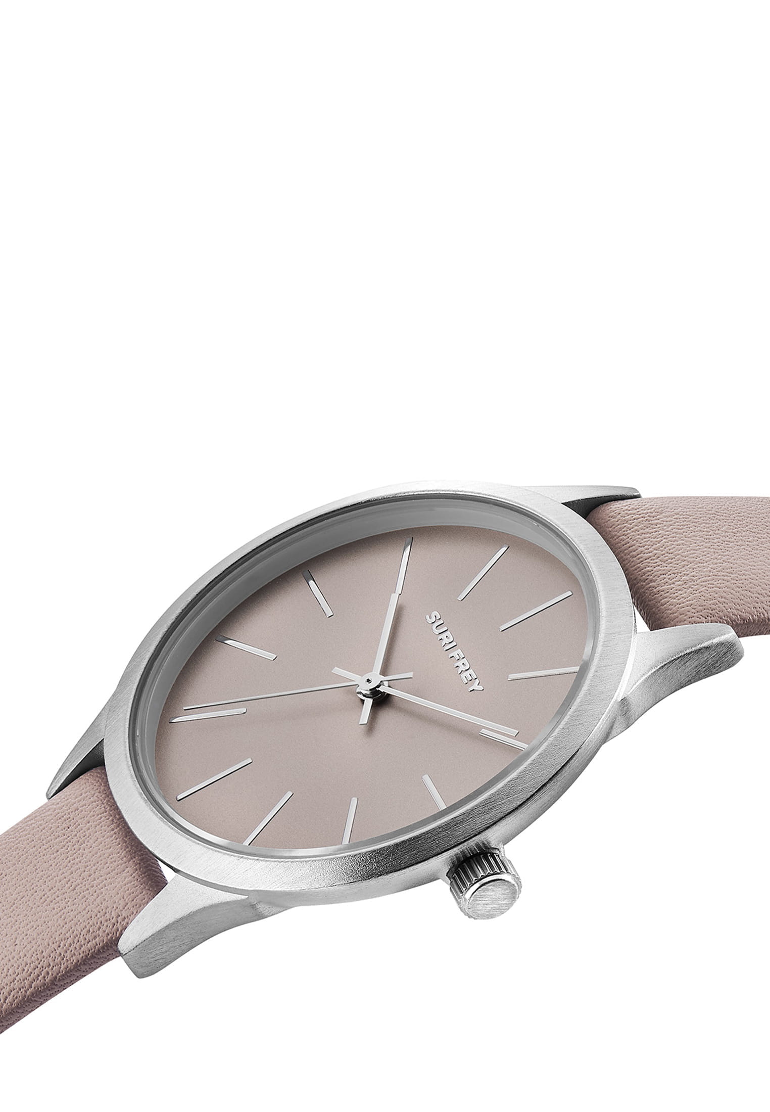 6069_05 SURI FREY Damenuhr SFY Nicky Beige 6069 beige silber