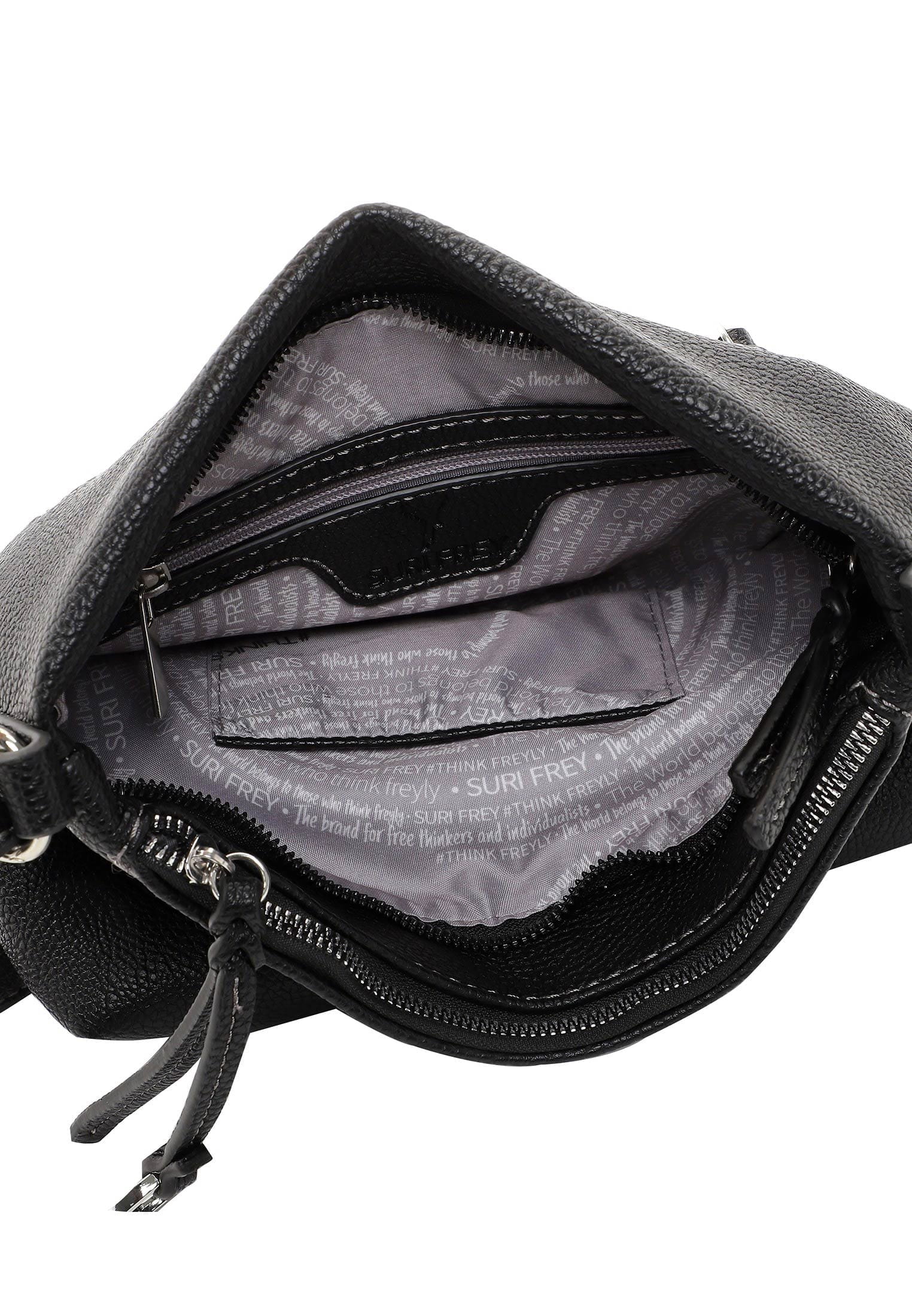 13602100_07 SURI FREY Umhängetasche Debby Schwarz 13602100 black 100