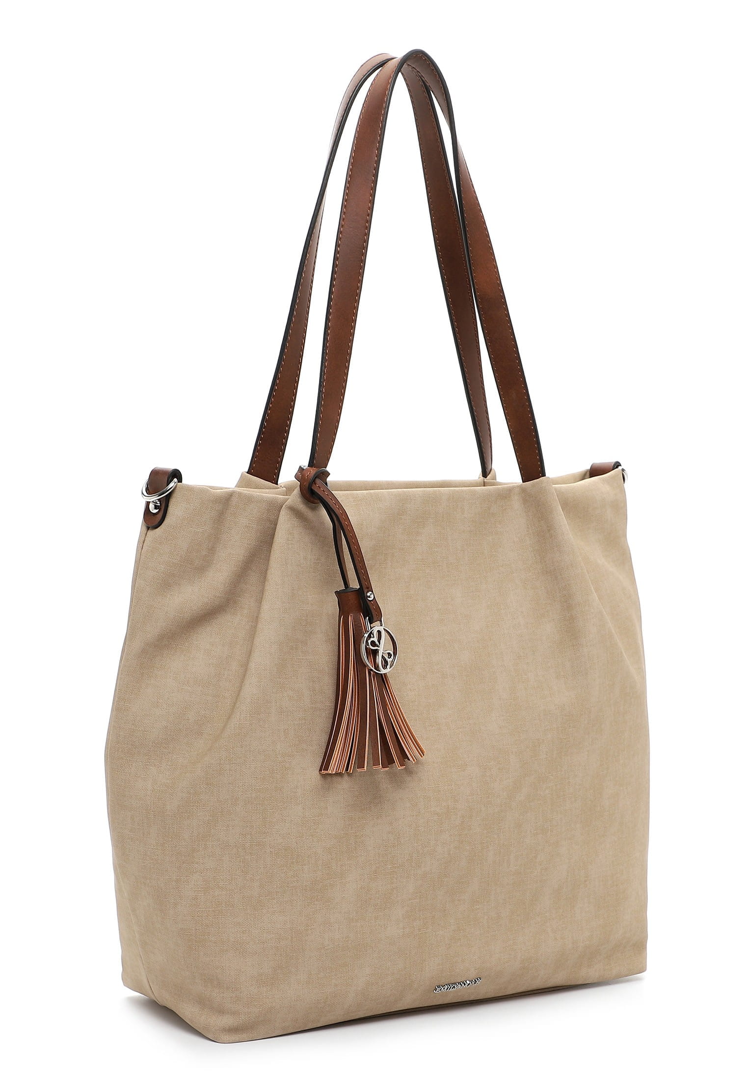 EMILY & NOAH Shopper E&N Elke groß Beige 62792907 taupe cognac 907