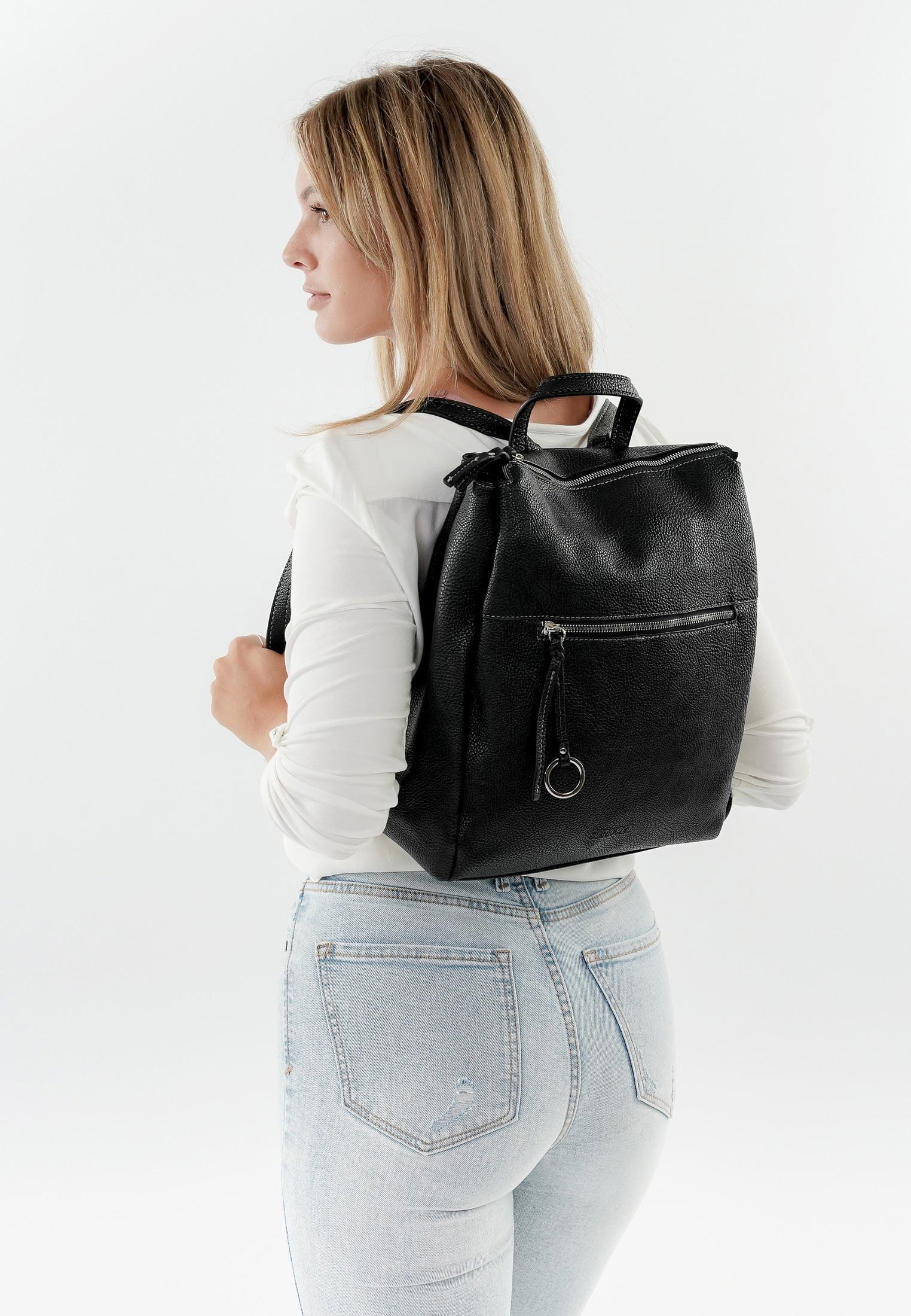 14141100_03 SURI FREY Rucksack SFY Debby mittel Schwarz 14141100 black 100