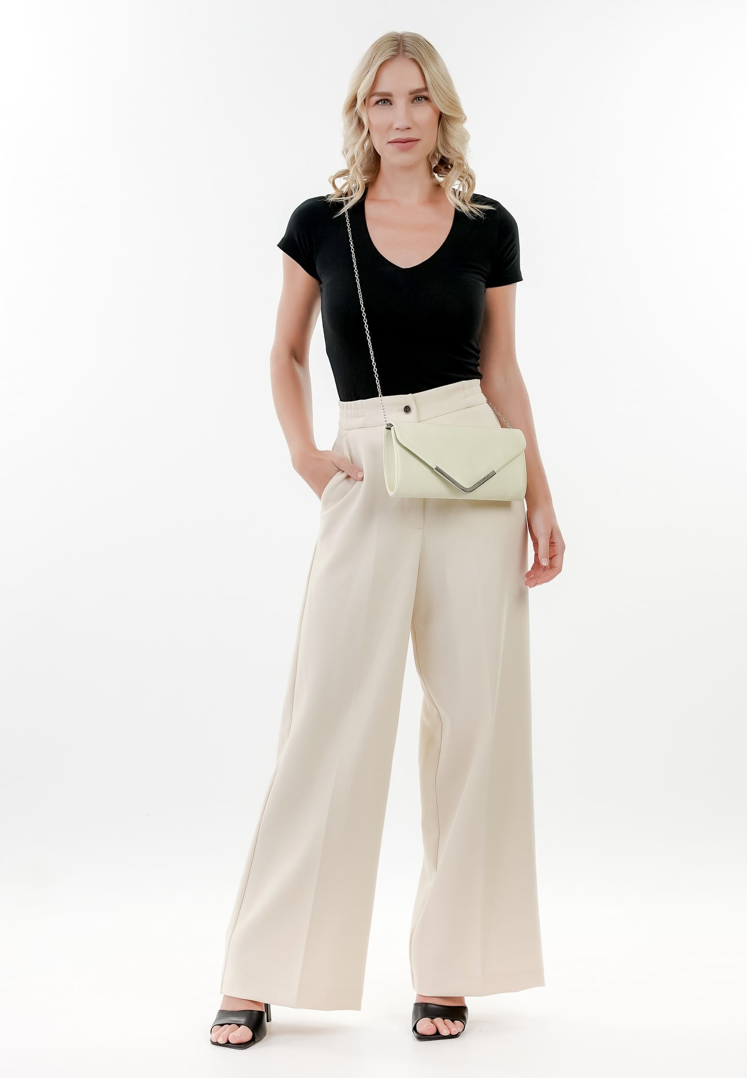 30454431_02 Tamaris Clutch Amalia Gelb 30454431 lightyellow 431