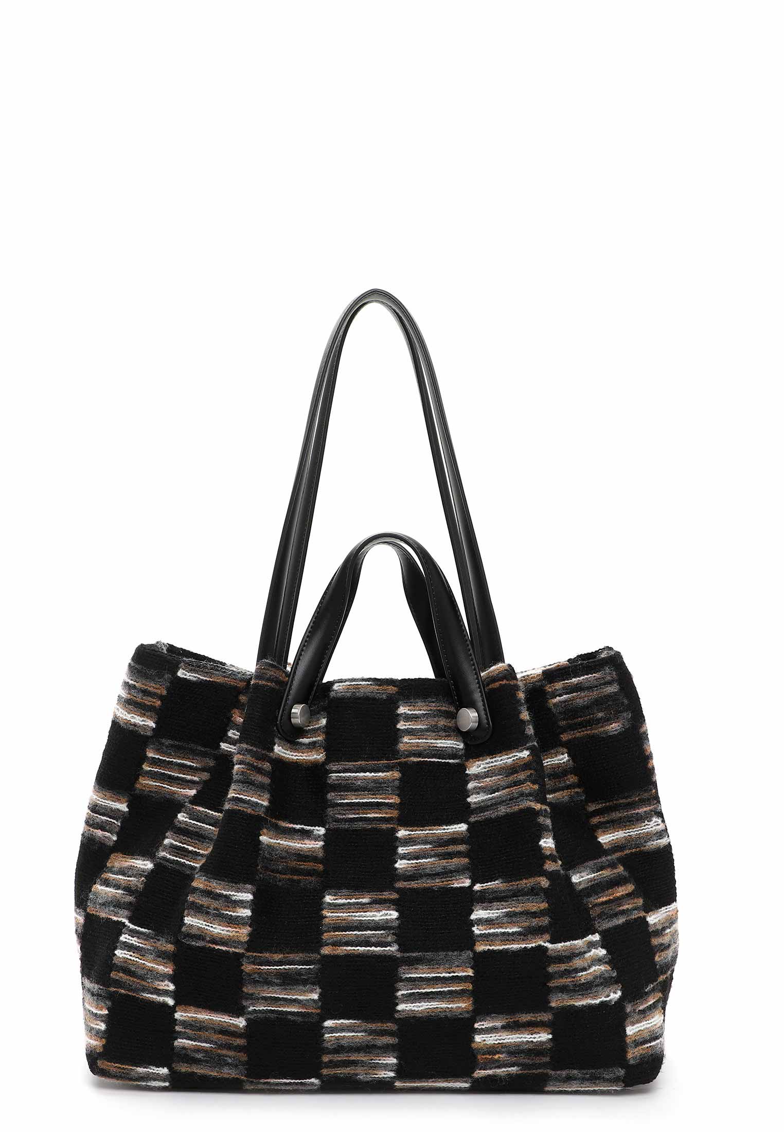 SURI FREY Shopper July groß Schwarz 13910102 black brown 102