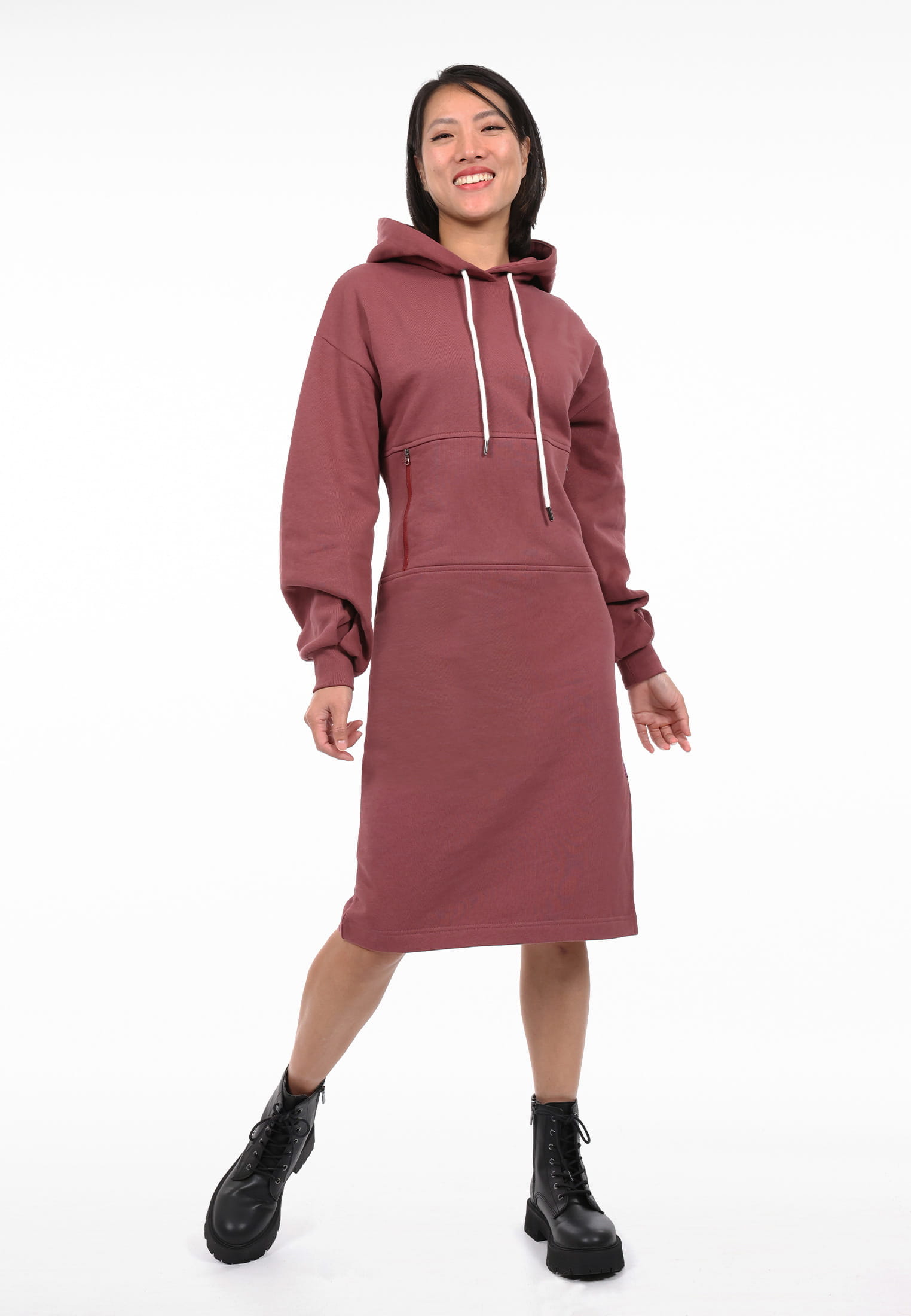 SFW10010-XS-650_02 SURI FREY Sweatkleid Freyday Rot SFW10010-XS-650 XS