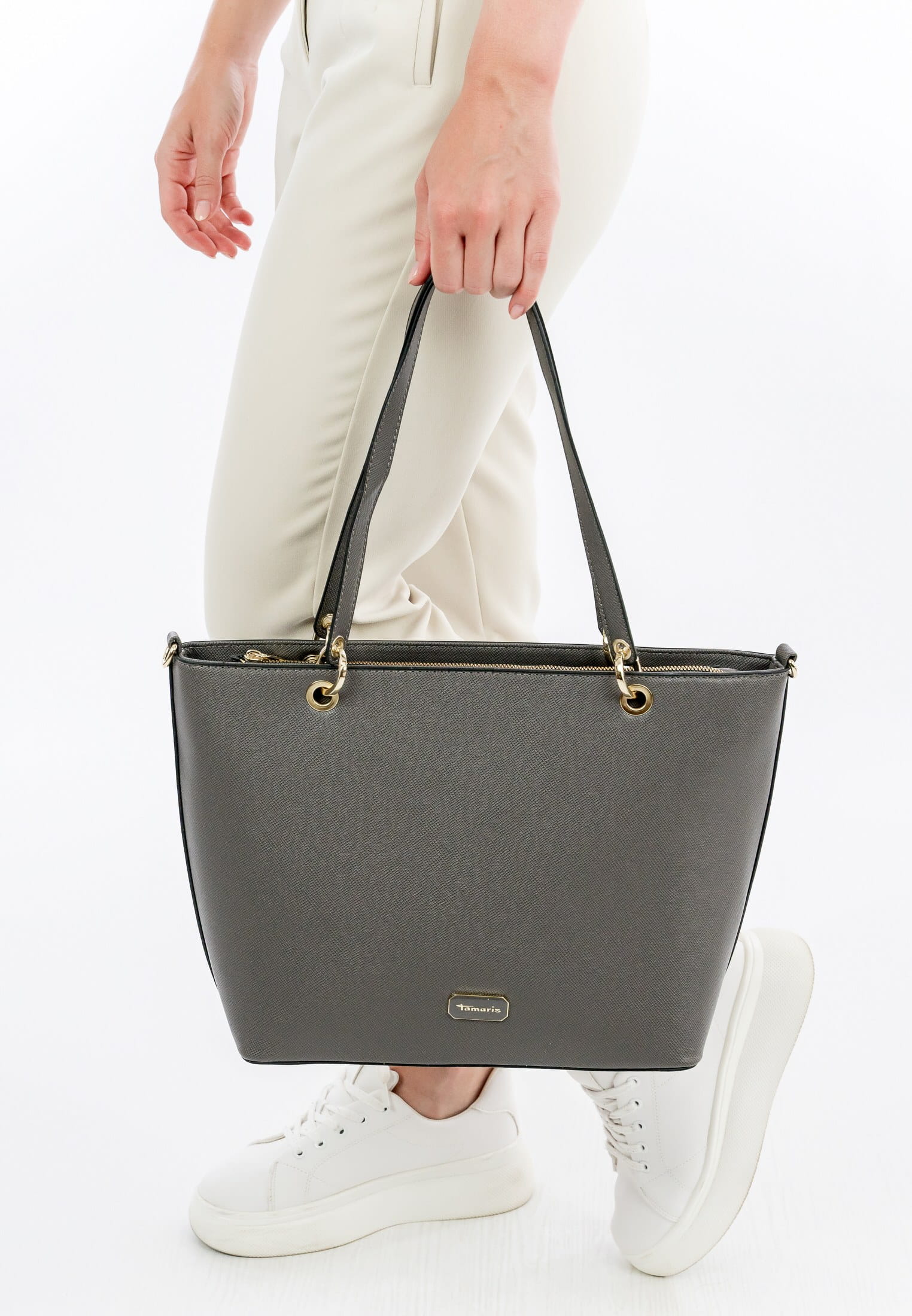 Tamaris Shopper TAS Anja groß Grau 33017840 darkgrey 840