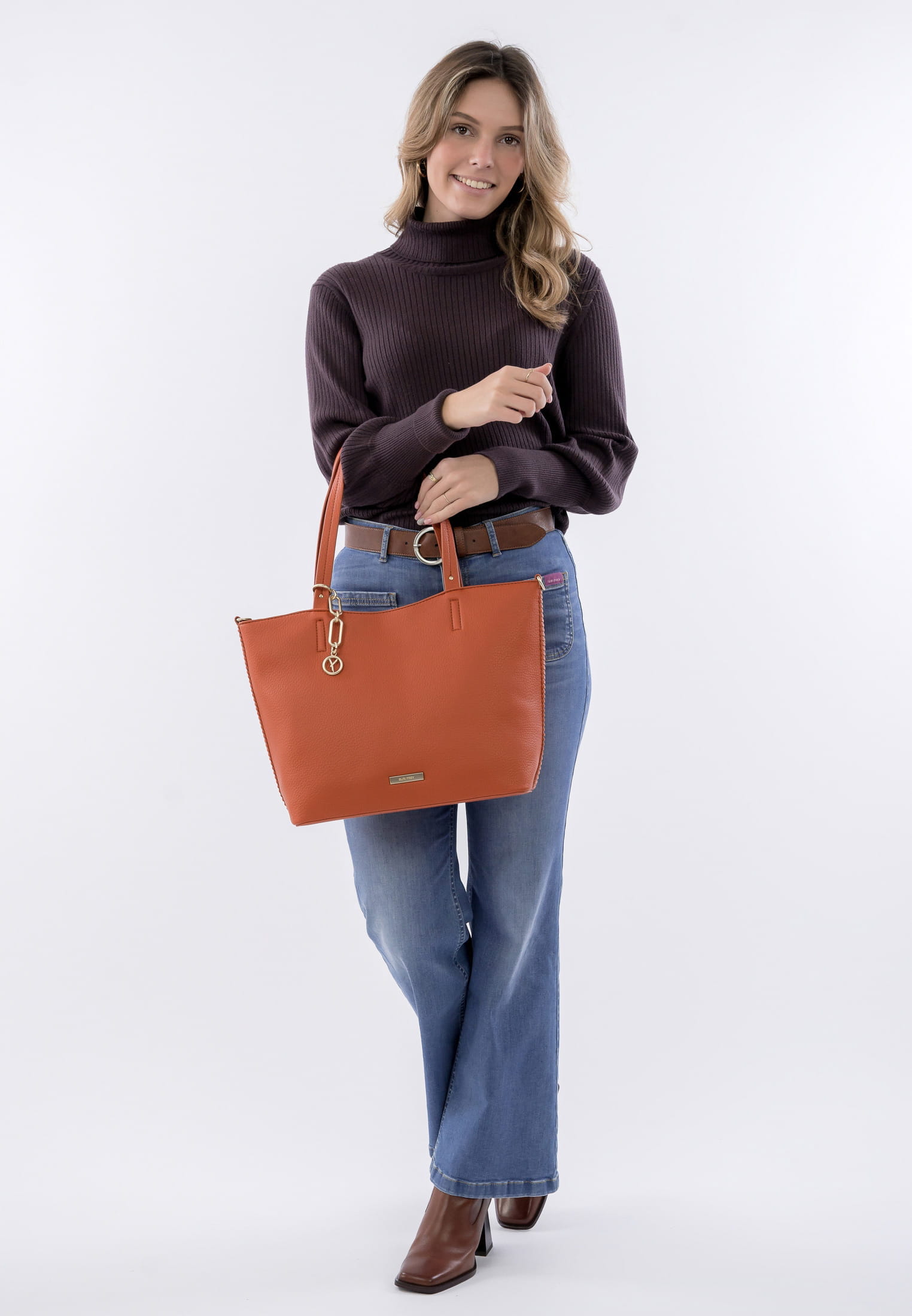 SURI FREY Shopper SFY Daggy groß Rot 14486624 rust 624