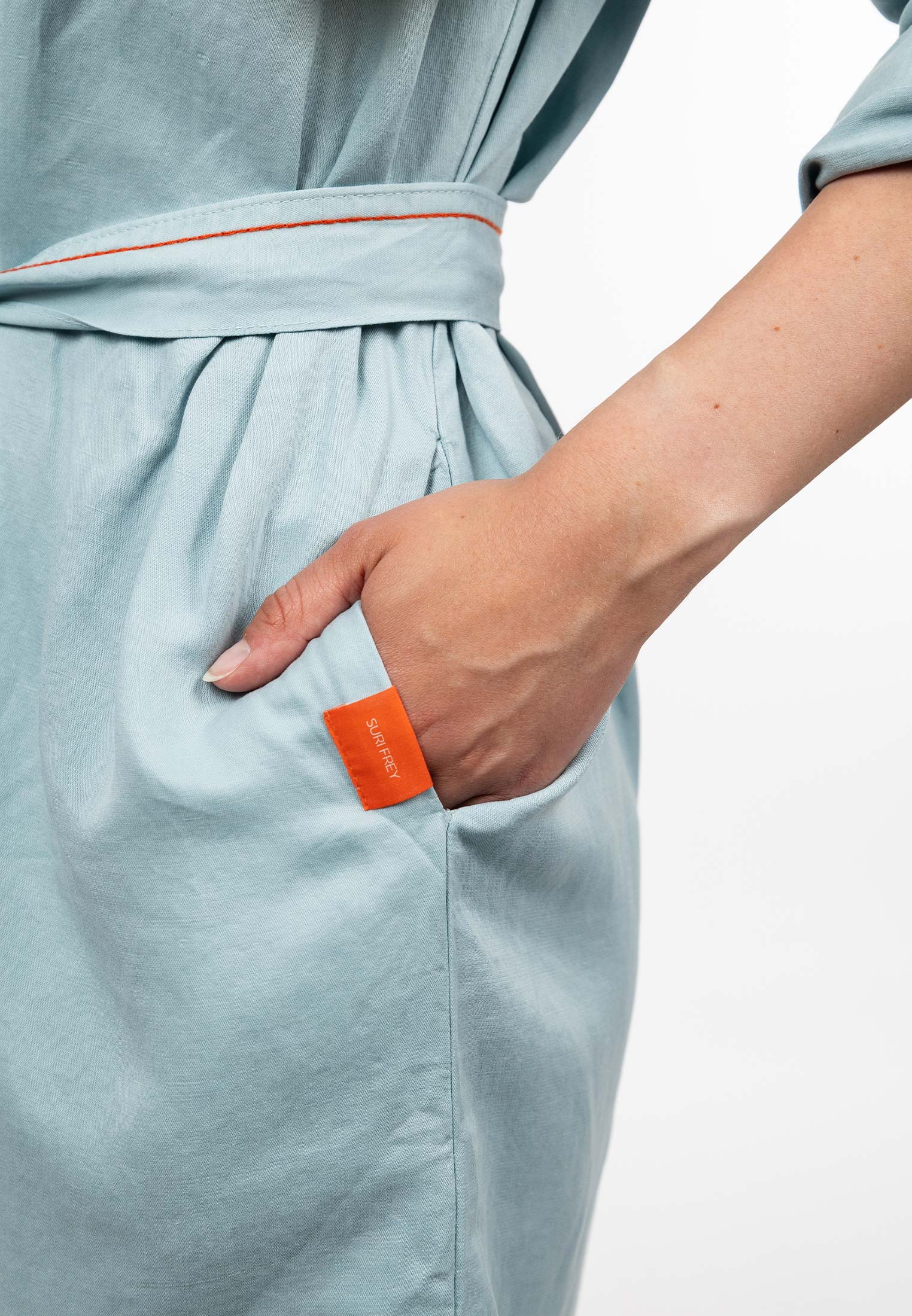 SFW10007-XL-530_10 SURI FREY Blusenkleid im Jeanslook Freyday Blau SFW10007-XL-530 XL