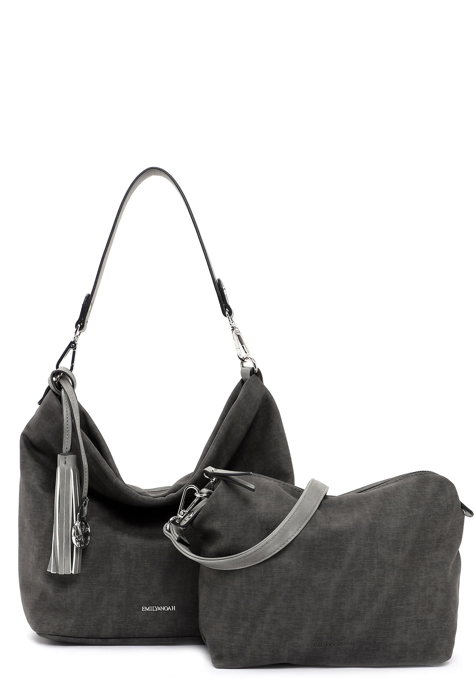 62790800_08 EMILY & NOAH Beutel Elke mittel Grau 62790800 grey 800
