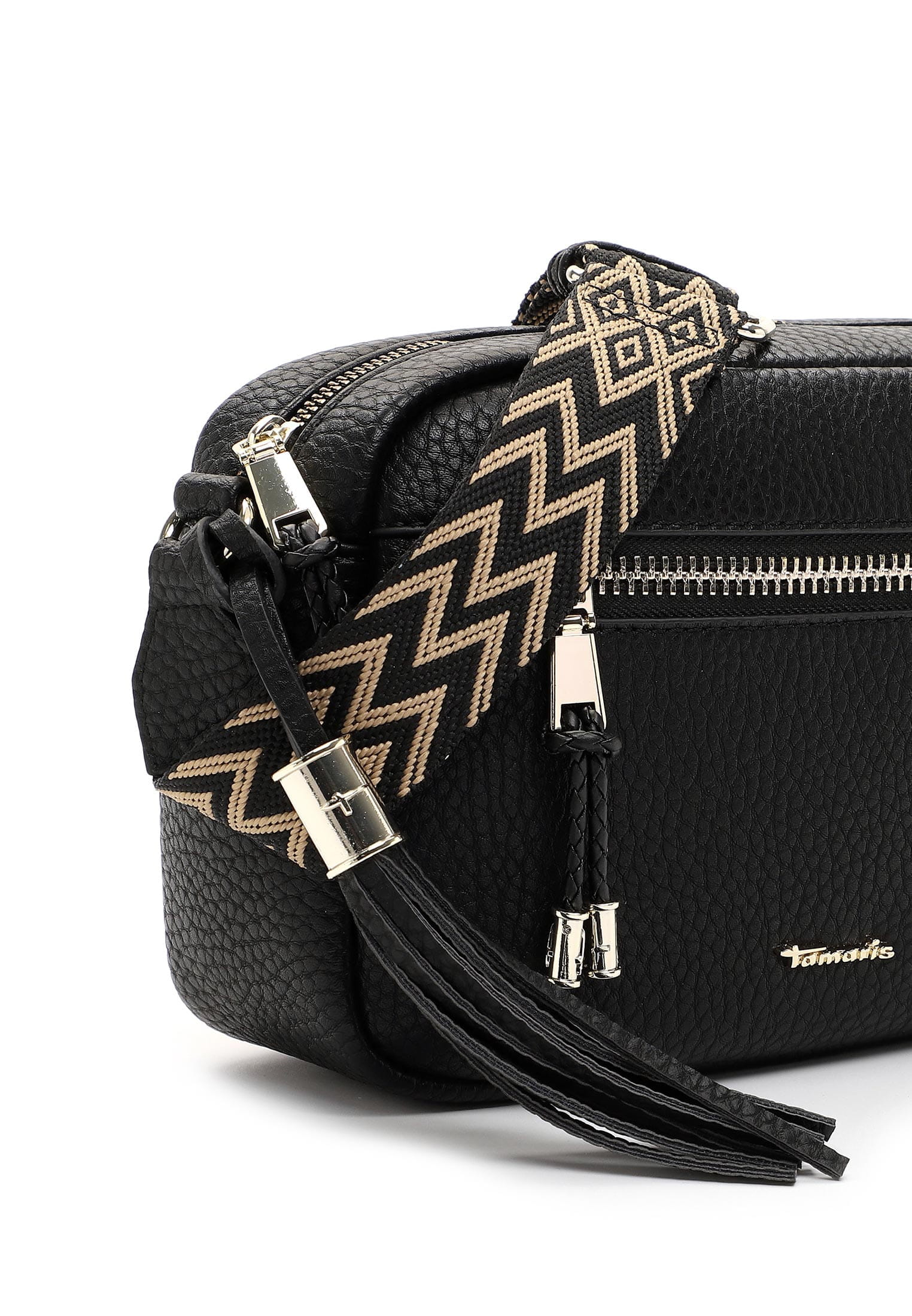 33180100_08 Tamaris Umhängetasche TAS Carissa mittel Schwarz 33180100 black 100
