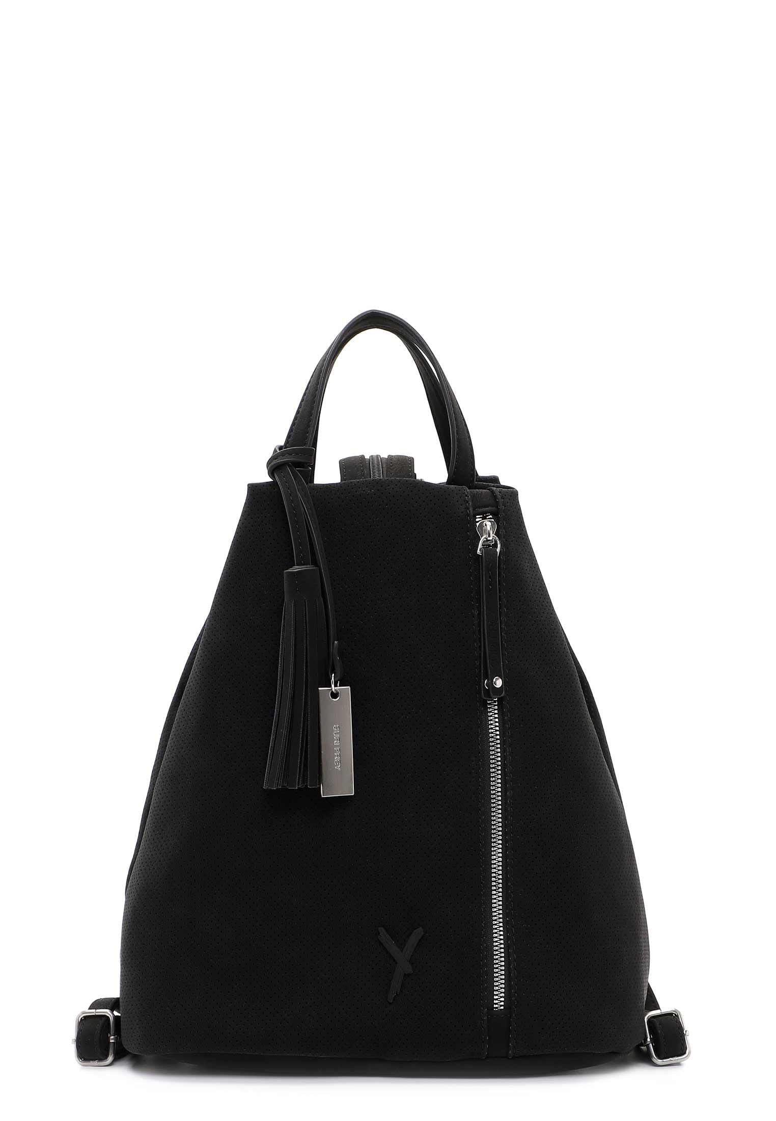 12410100_01 SURI FREY Rucksack Romy mittel Schwarz 12410100 black 100