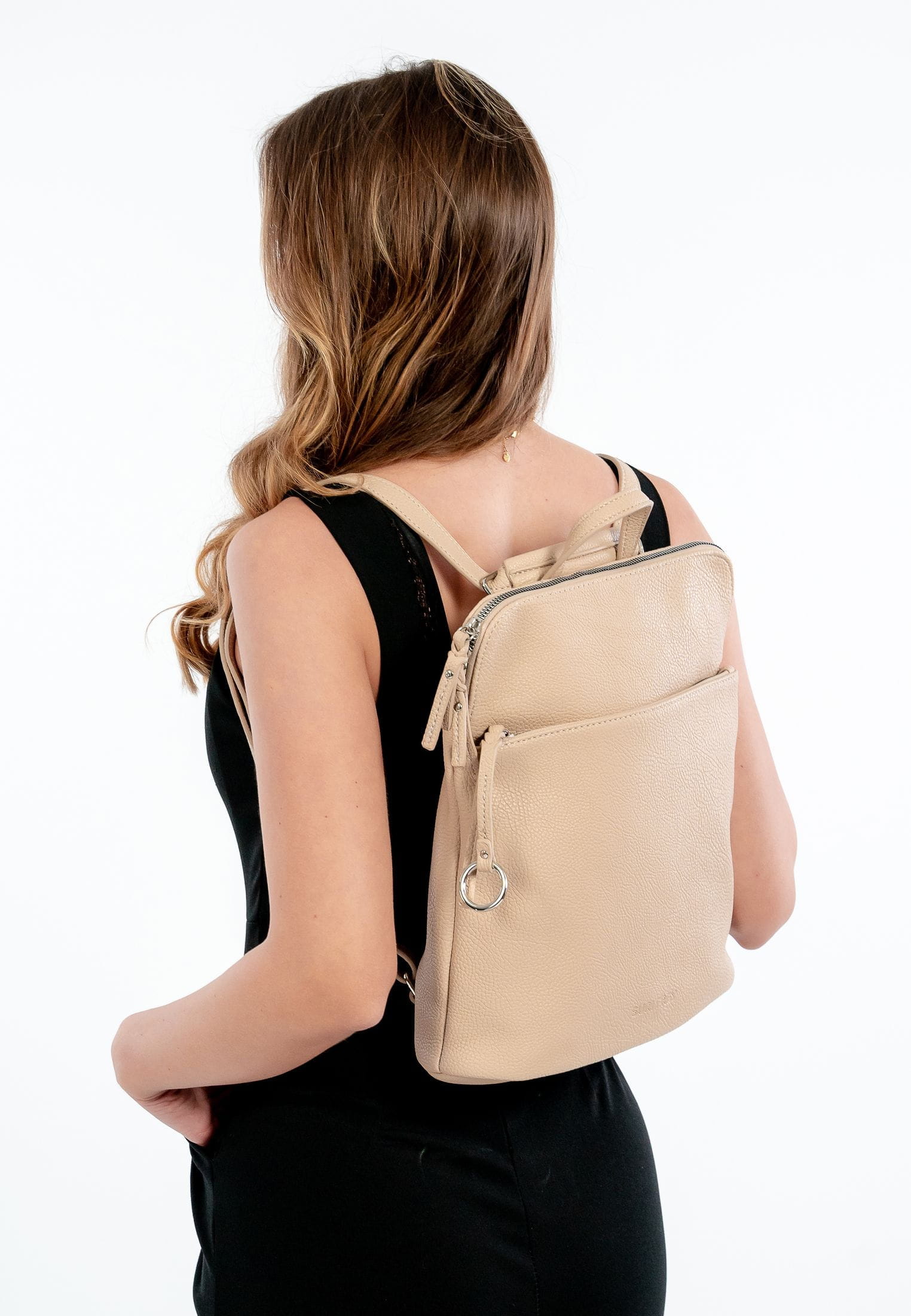 SURI FREY Rucksack Debby mittel Beige 13606420 sand 420