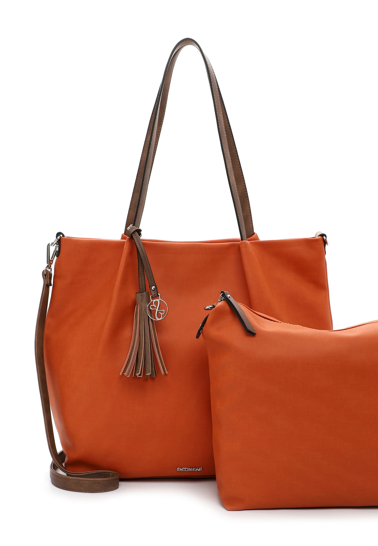 EMILY & NOAH Shopper E&N Elke groß Orange 62792612 orange/brown 612