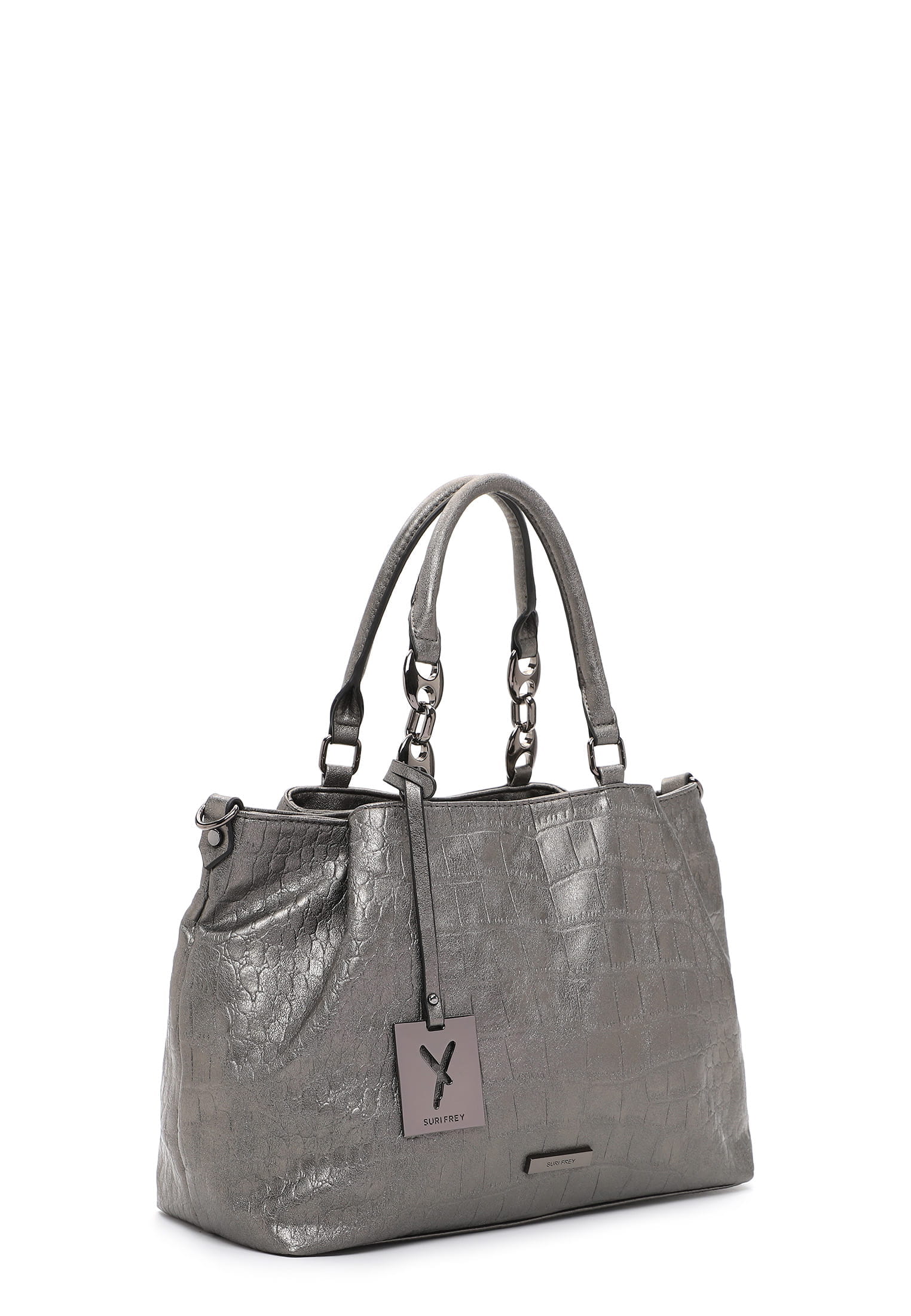 SURI FREY Shopper SFY Hadley mittel Silber 14584833 darksilver 833