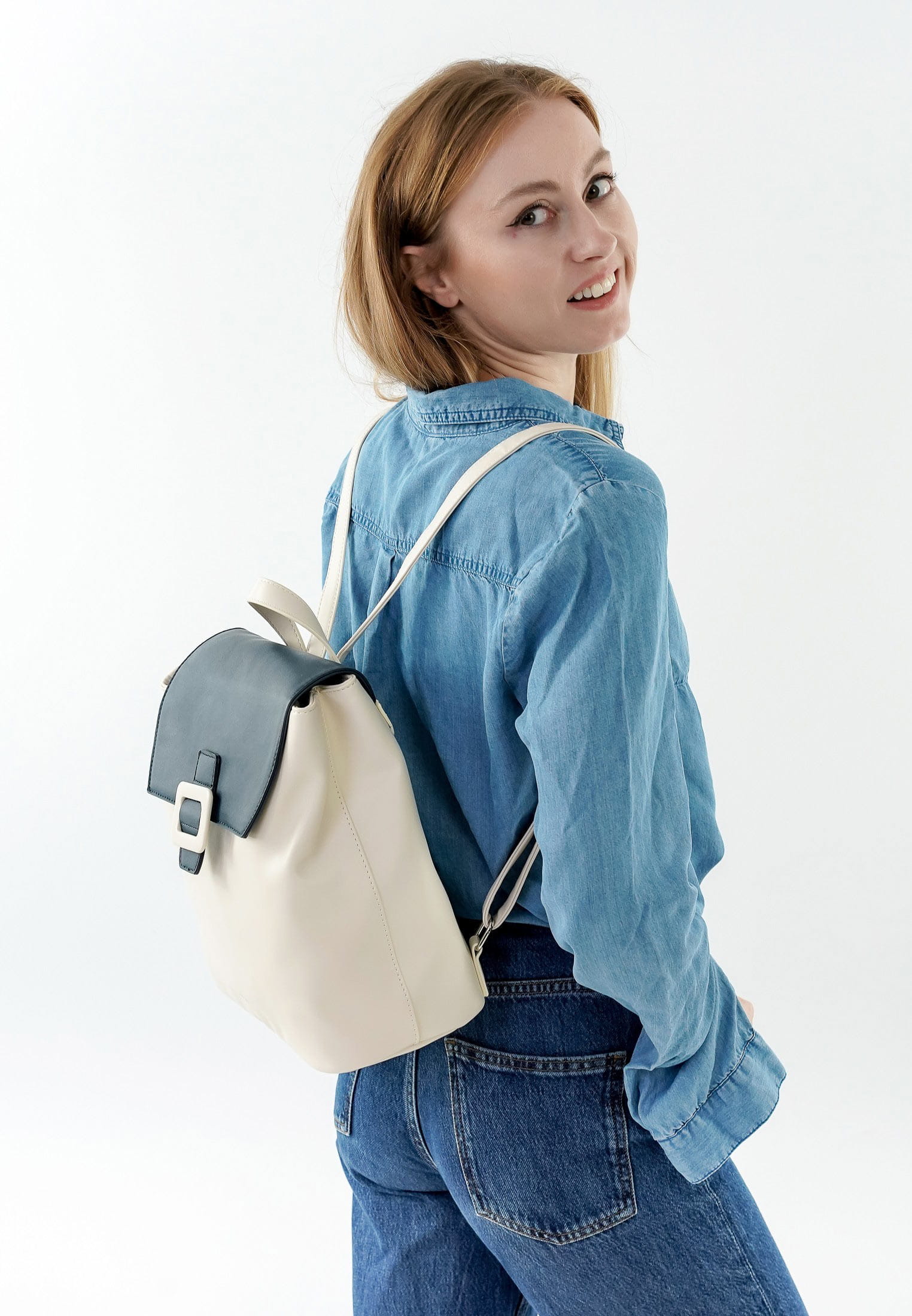 EMILY & NOAH Rucksack E&N Lille RUE 09 mittel Blau 1300500 blue 500