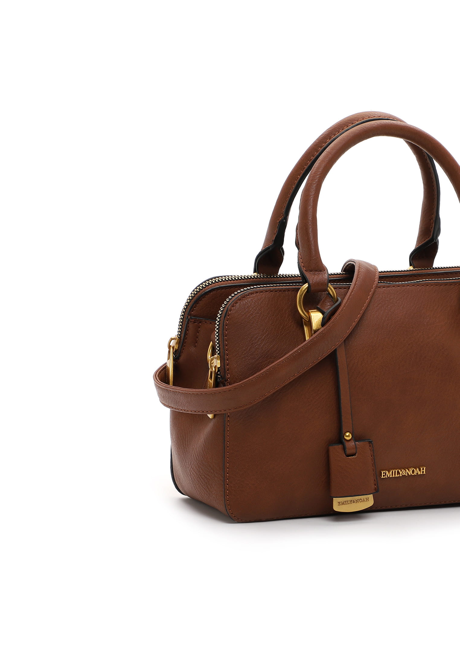 EMILY & NOAH Bowlingbag E&N Danika Braun 64684700 cognac 700