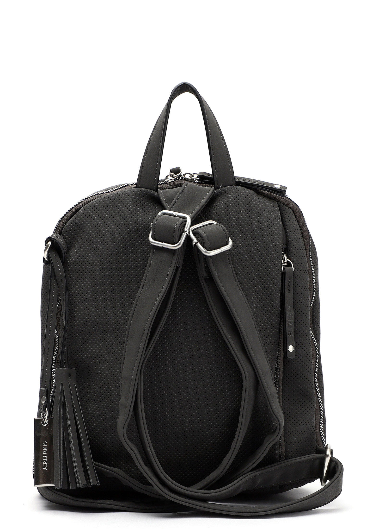 SURI FREY Rucksack SFY Romy mittel Grau 12405840 darkgrey 840