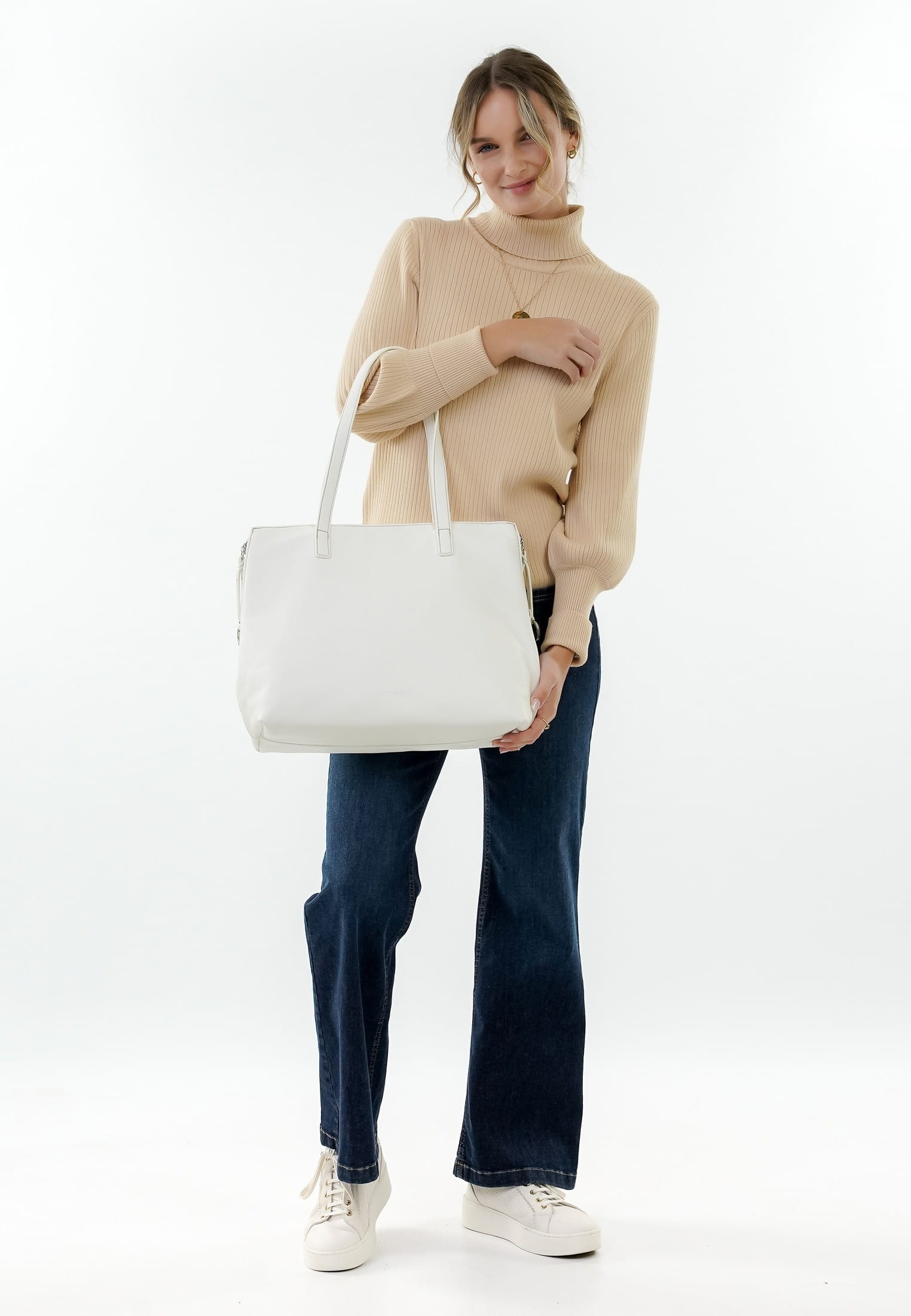 14140300_02 SURI FREY Shopper SFY Debby groß Weiß 14140300 white 300