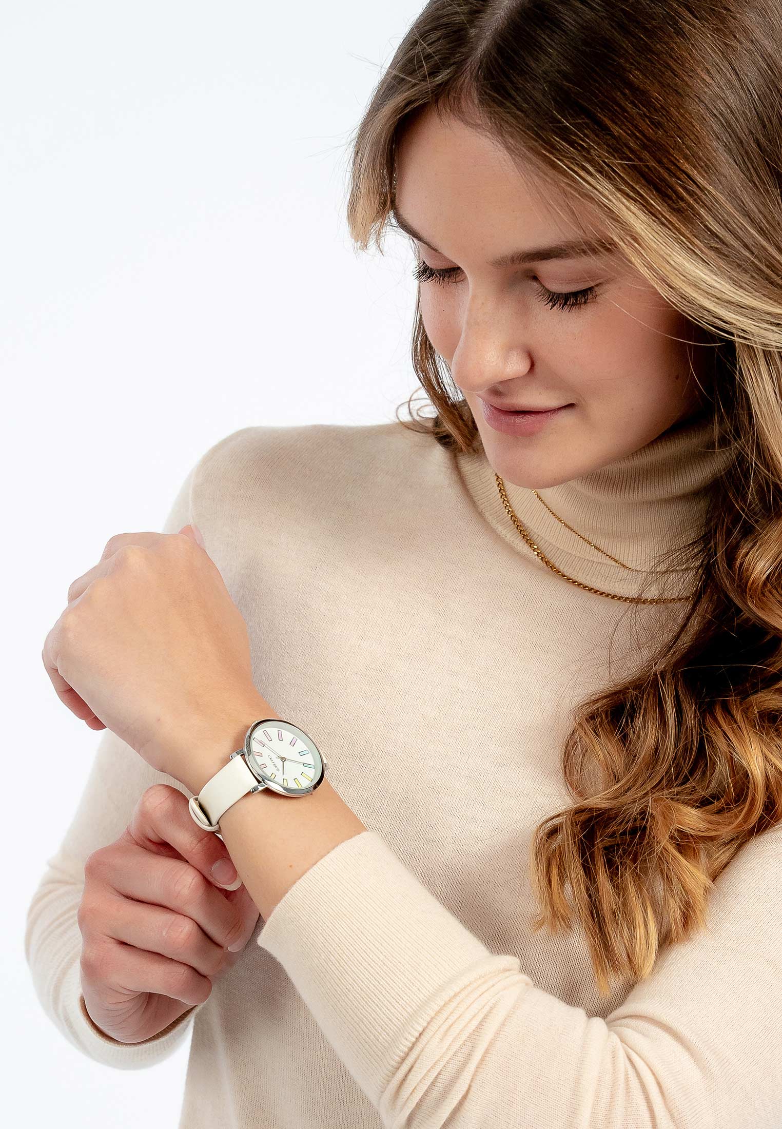 6054_04 SURI FREY Damenuhr Cindy Weiß 6054 weiß silber