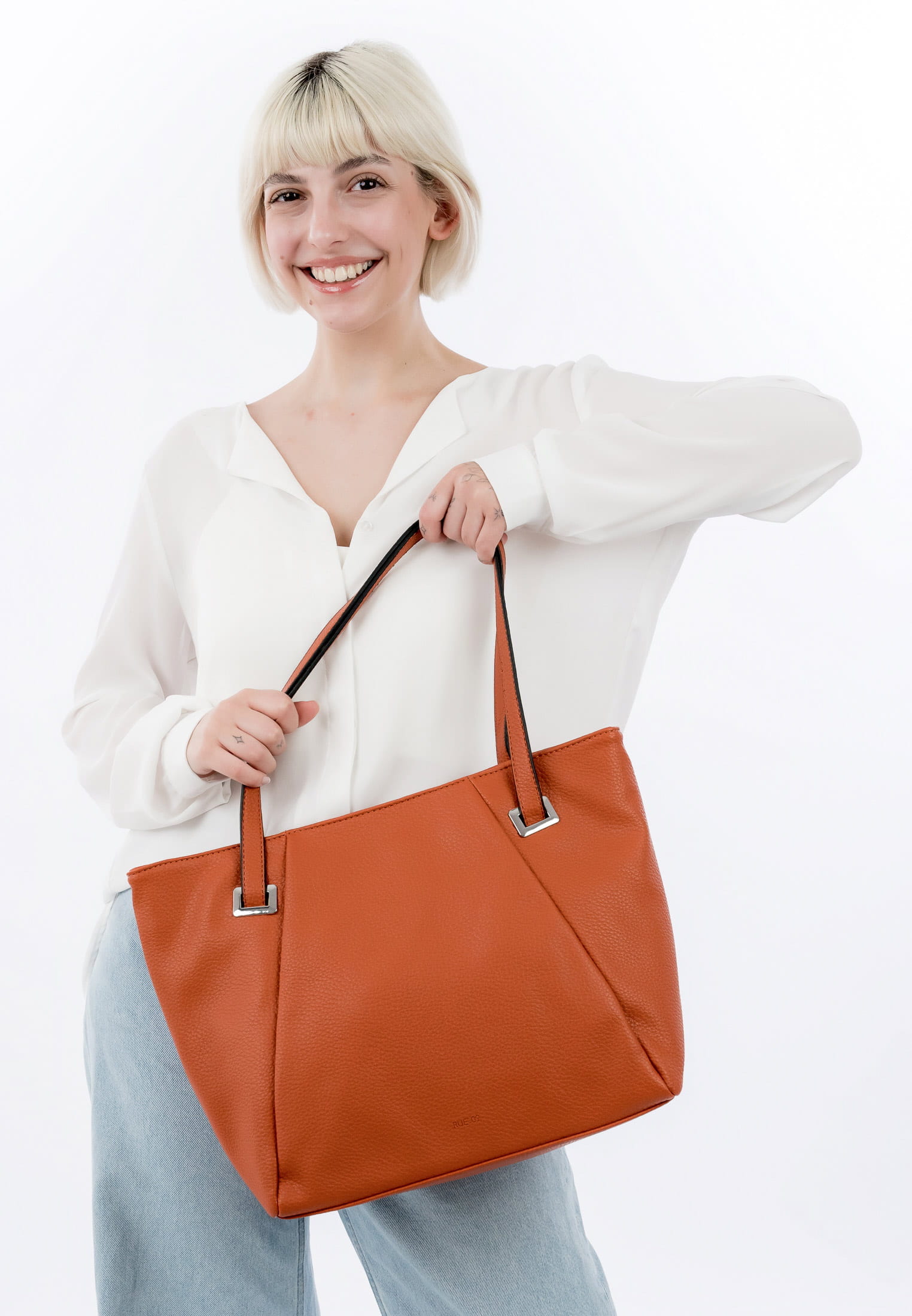 EMILY & NOAH Shopper E&N Amiens RUE 09 mittel Rot 1402624 rust 624